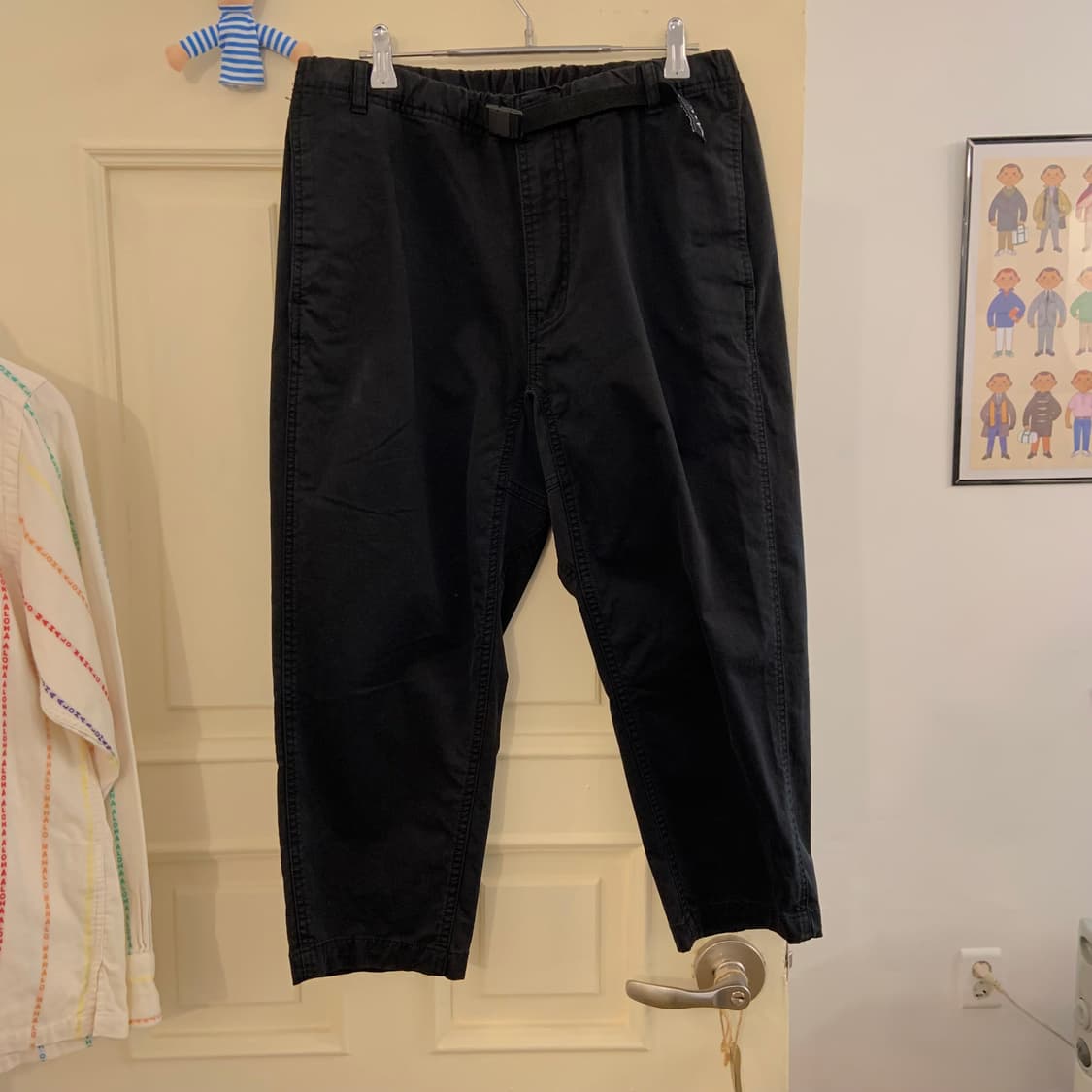 미나스타쉬 벨트 코튼팬츠 상품이미지2