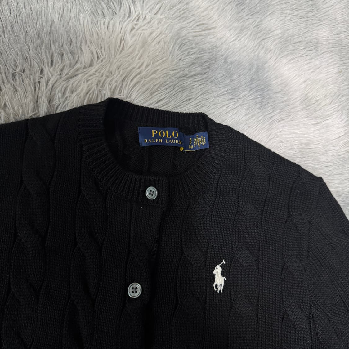 폴로랄프로렌 케이블 가디건 여성 S사이즈 상품이미지2
