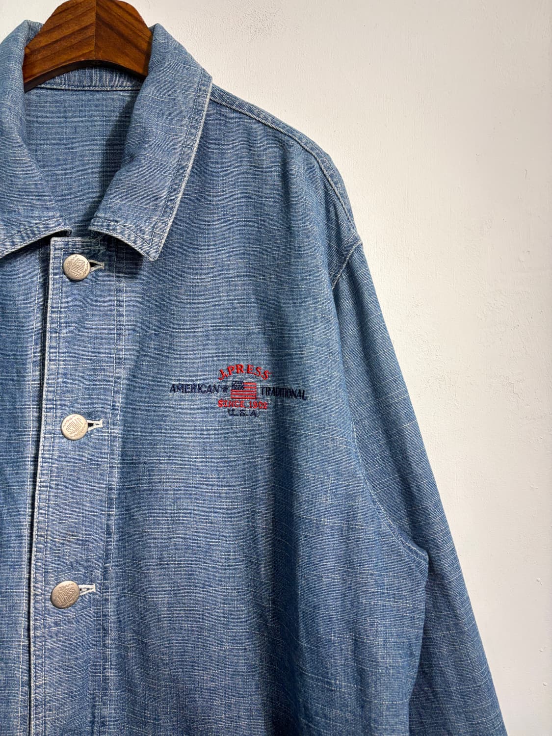 J.press 제이프레스 초어 데님 커버올 자켓 XL~2XL 상품이미지4