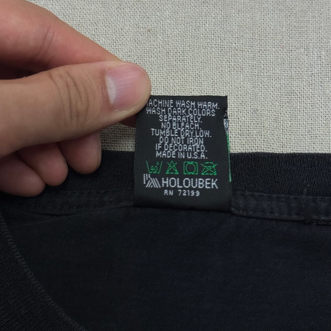 HOLOUBEK 90s 건즈앤로즈 락 빈티지 반팔 L 상품이미지5