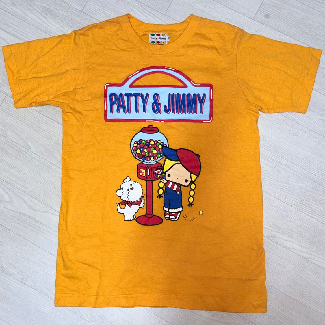 패티 앤 지미(Patty & Jimmy)' 그래픽 반팔 티셔츠 상품이미지1