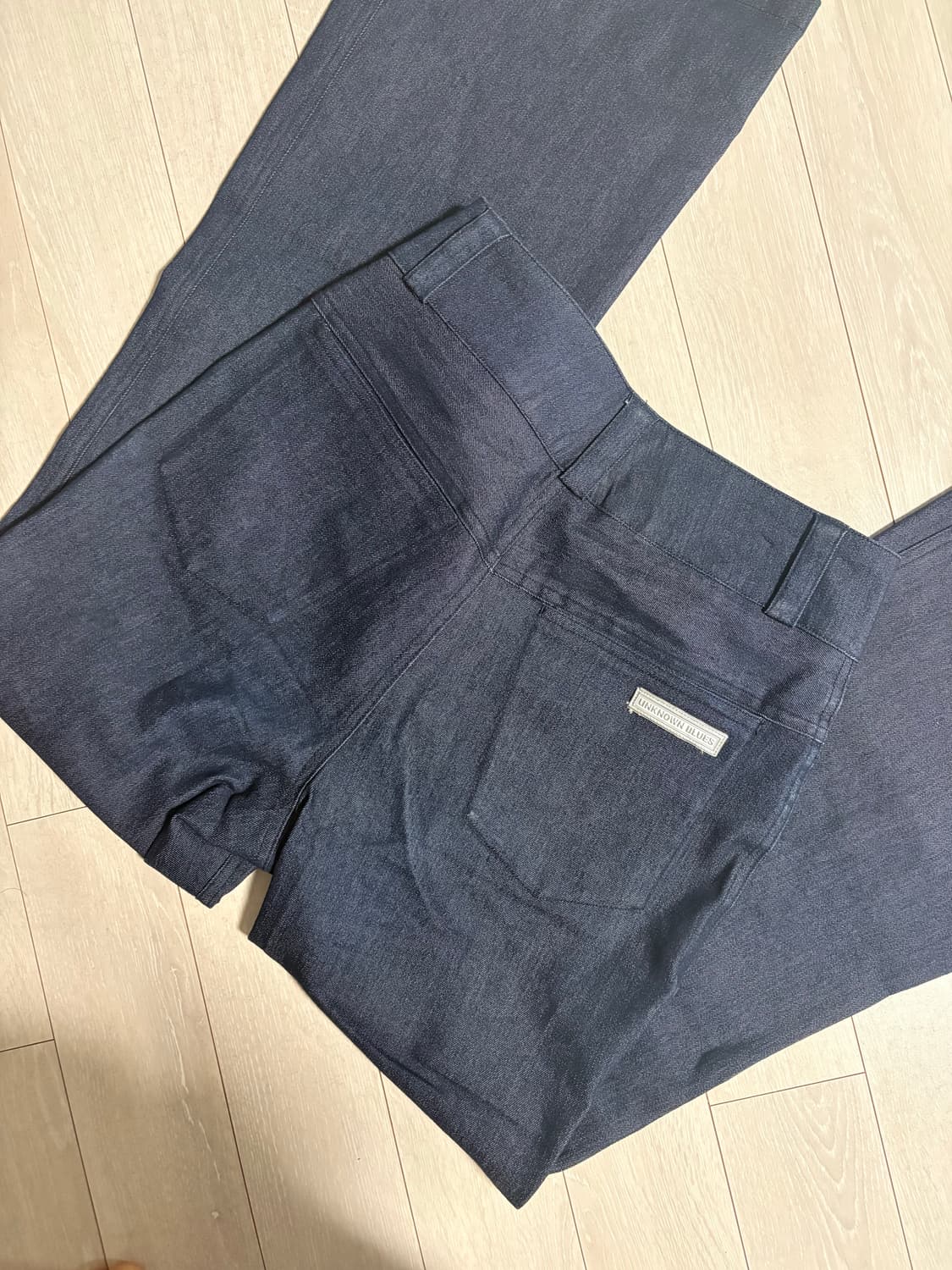 Unknown blue 부츠컷 데님 상품이미지5