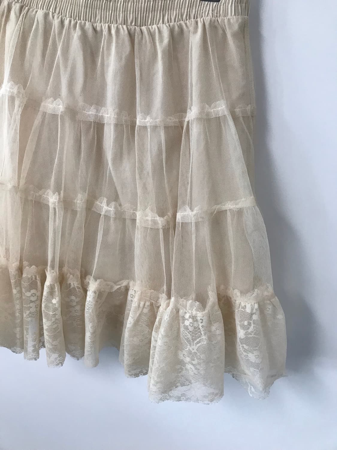 빈티지 캉캉 레이스 스커트 상품이미지4
