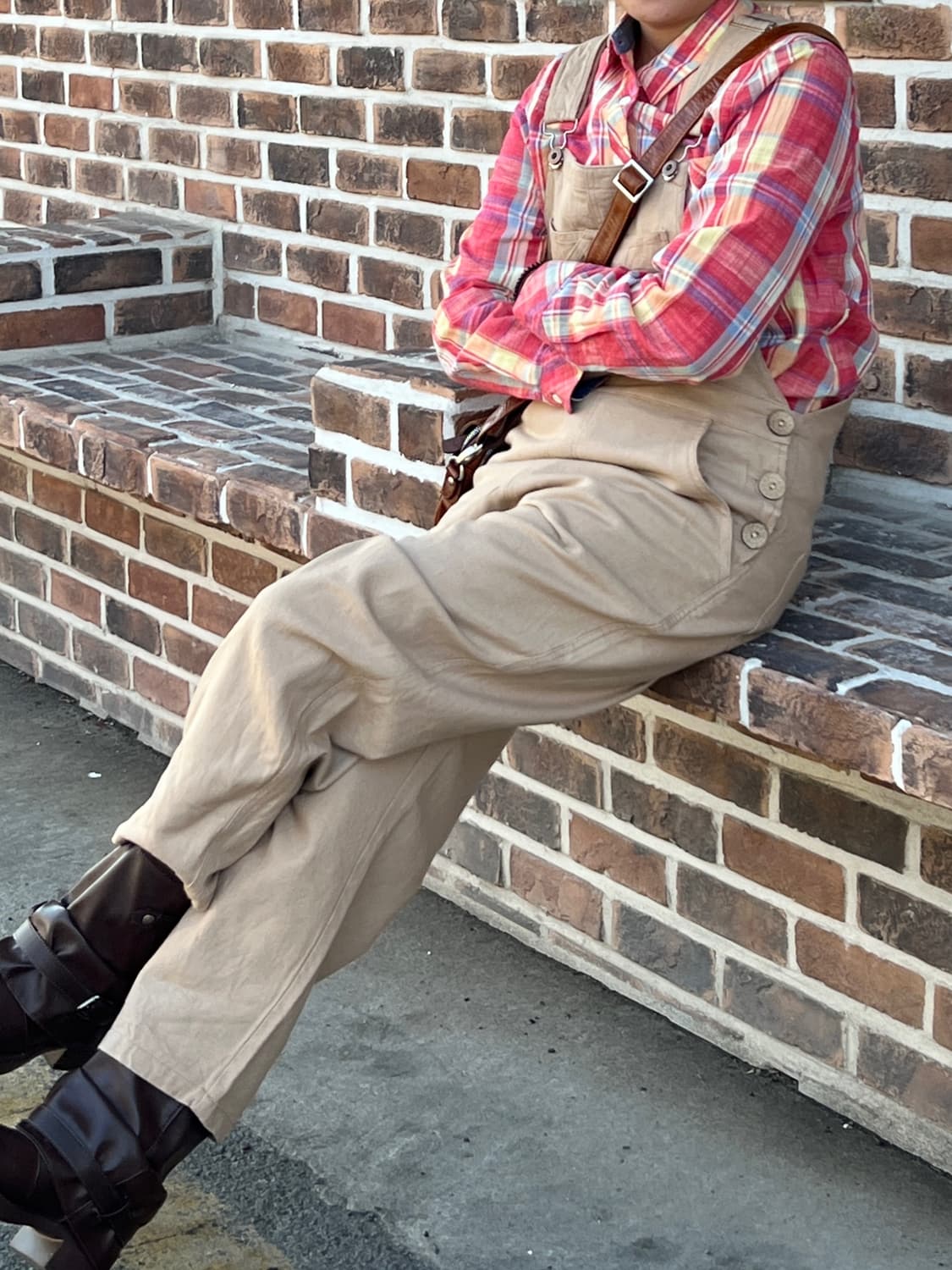 피치 멜빵세트 상품이미지2