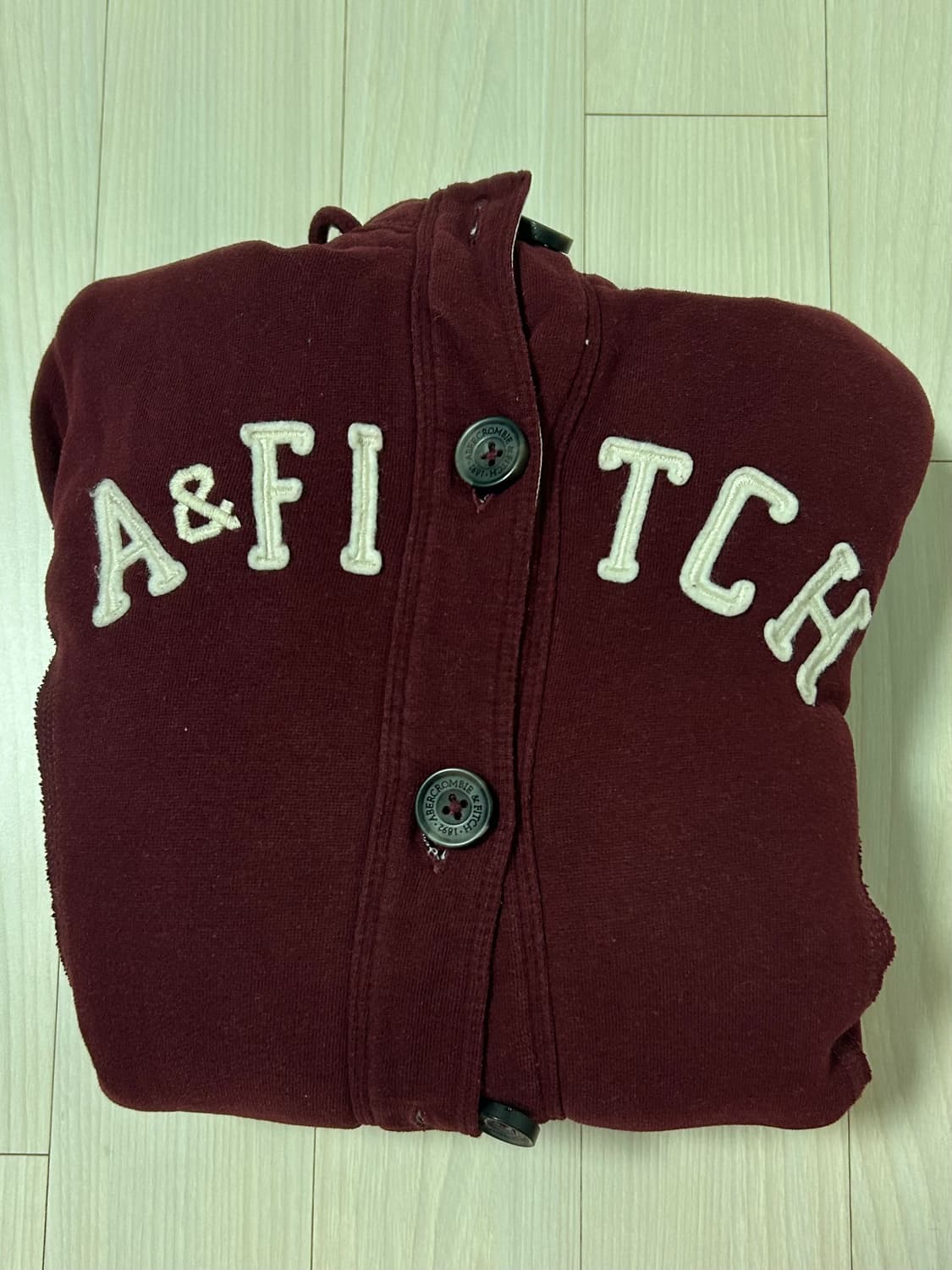 아베크롬비 버튼 후드집업 가디건 상품이미지2