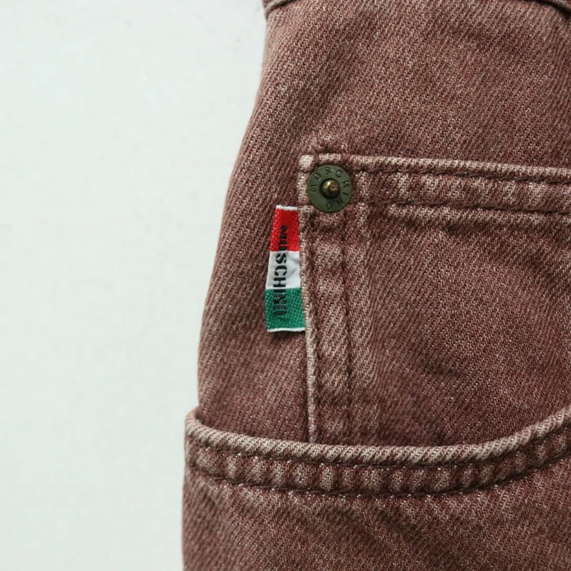 90'S MOSCHINO 피그먼트 데님팬츠 58417 상품이미지8