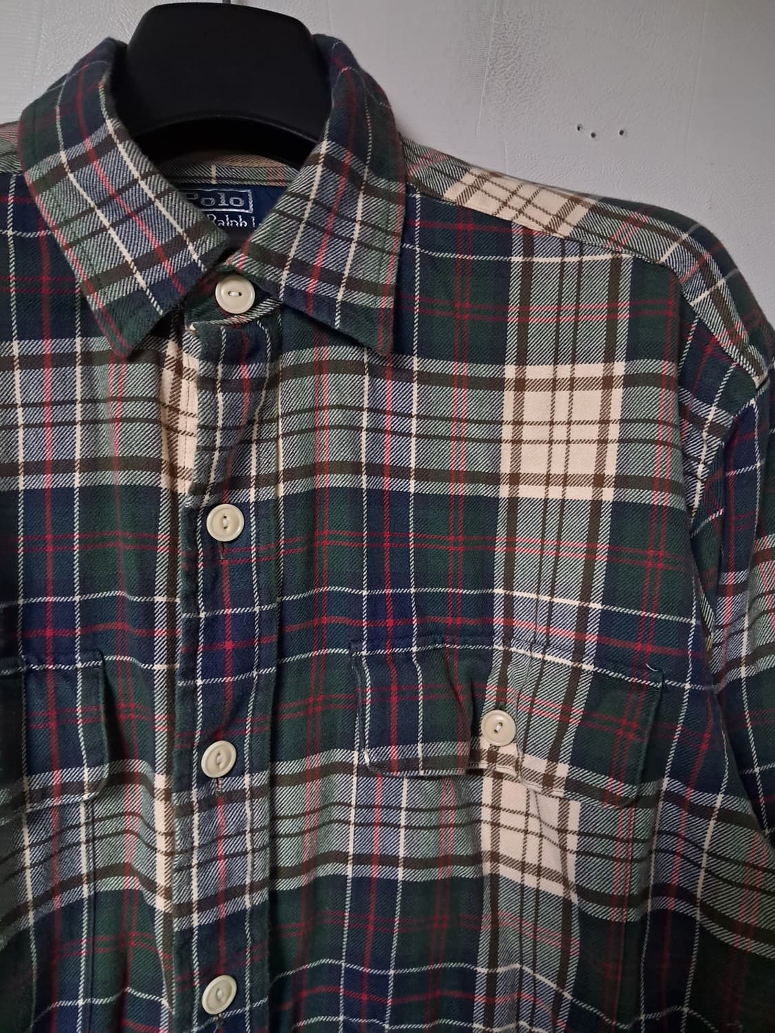 폴로랄프로렌 컨트리 엘보우 체크셔츠 상품이미지3