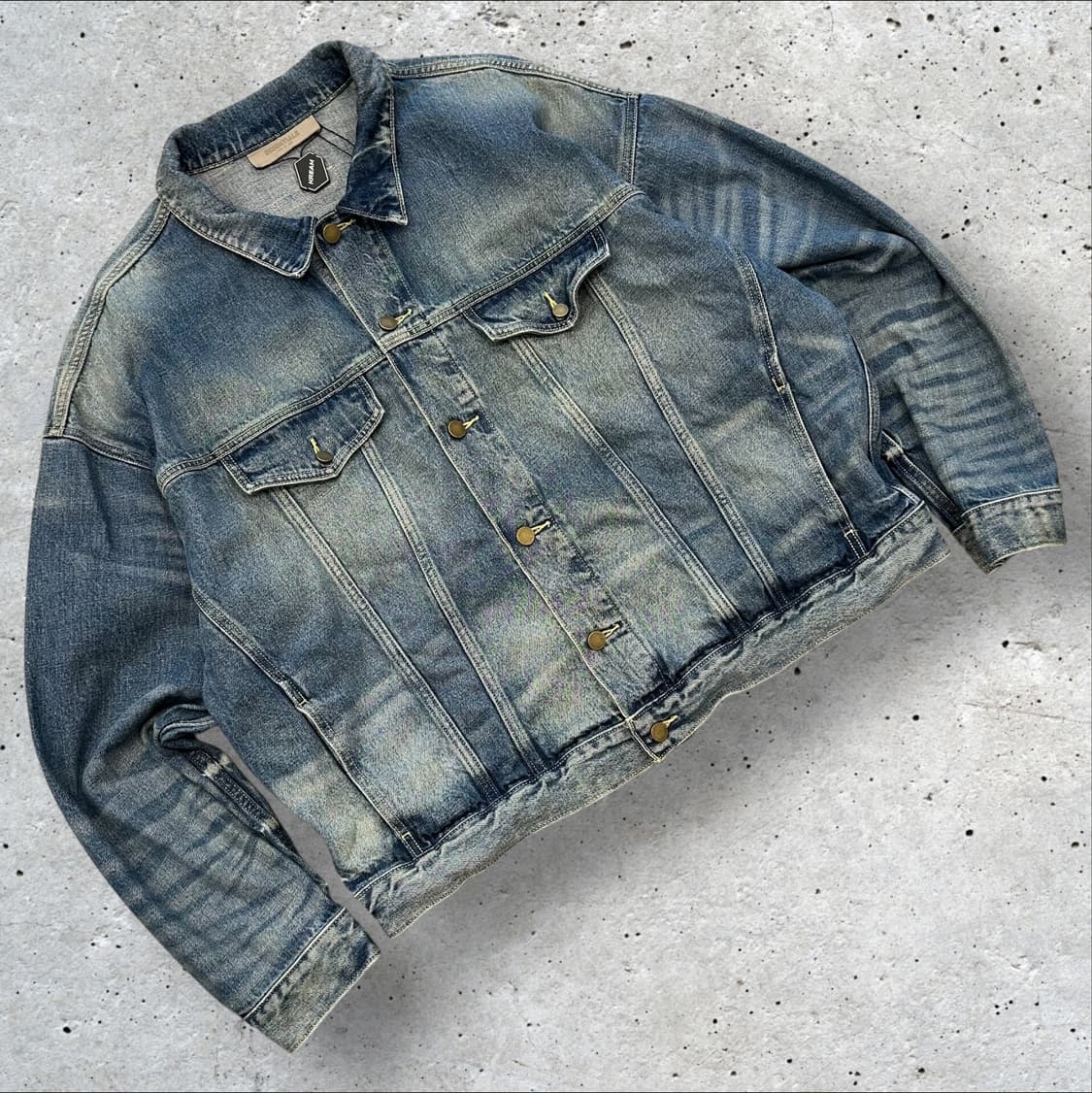[M] 22FW 에센셜 트러커 데님 청자켓 인디고 A519 상품이미지1