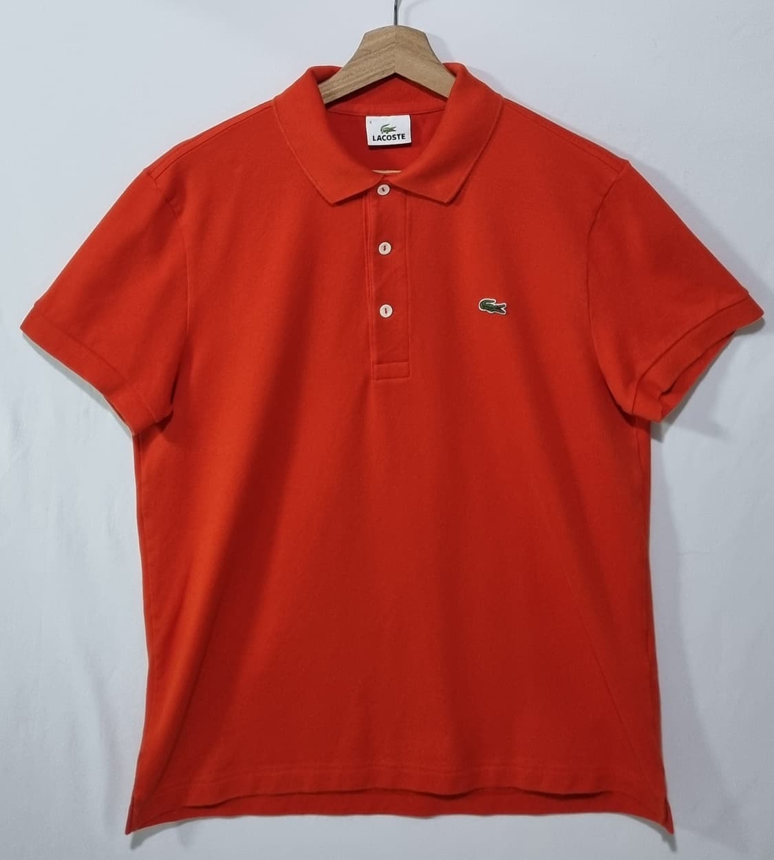 M (95) 라코스테 다크오렌지 PK 반팔티 상품이미지1