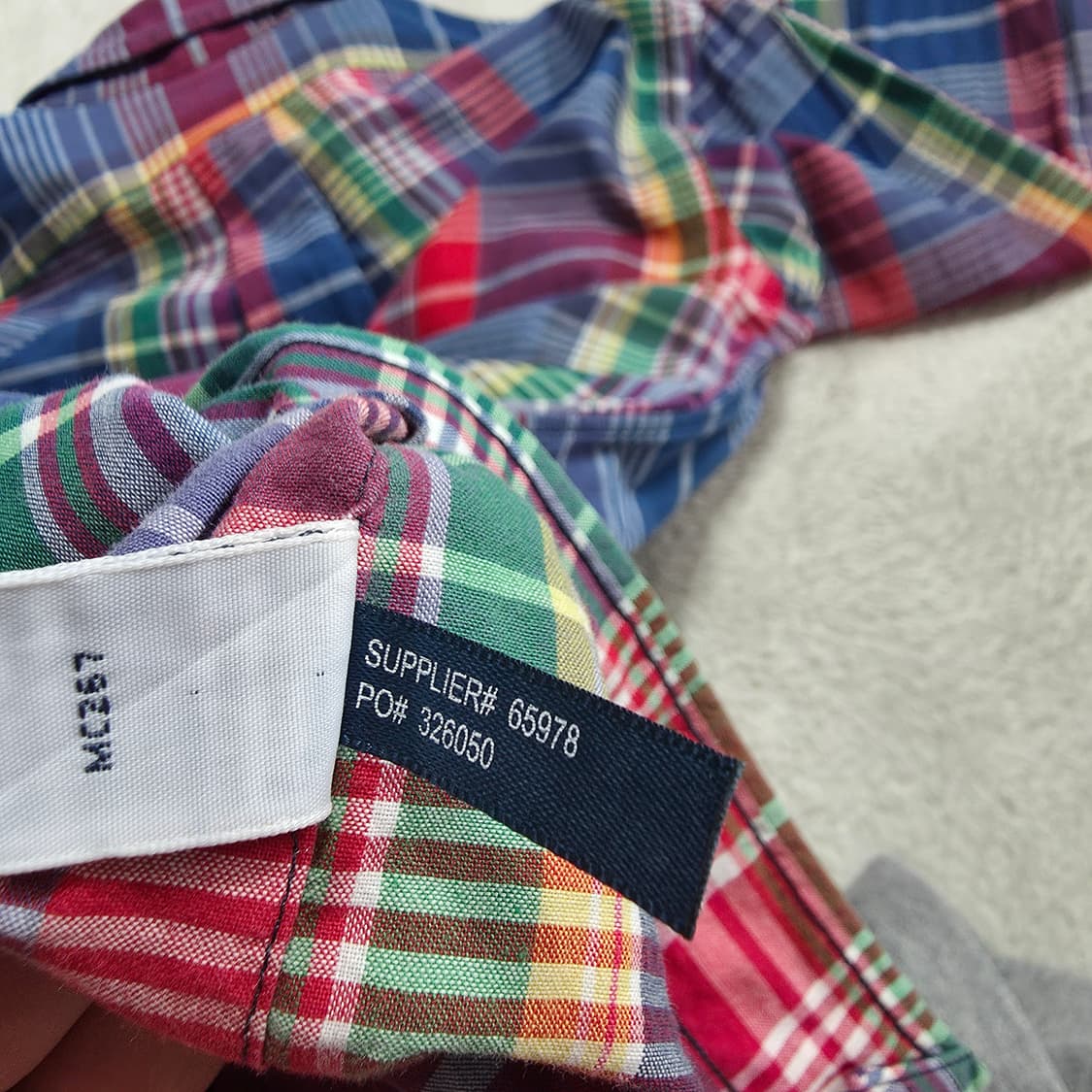 (S)폴로 랄프로렌 체크 셔츠  상품이미지5