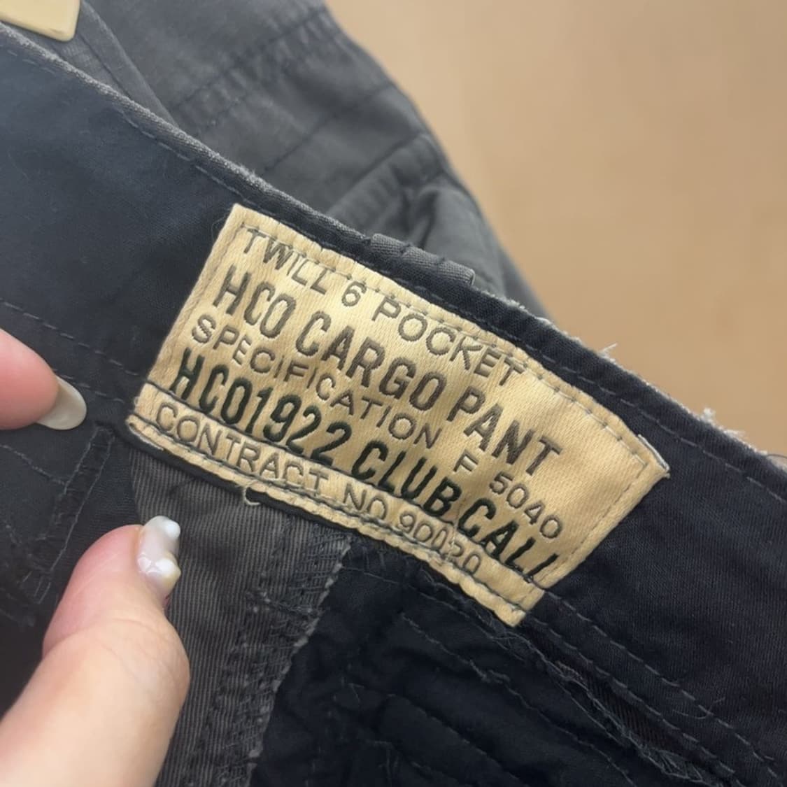 HCO1922 빈티지 카고팬츠 면바지 28인치 C06228 상품이미지5