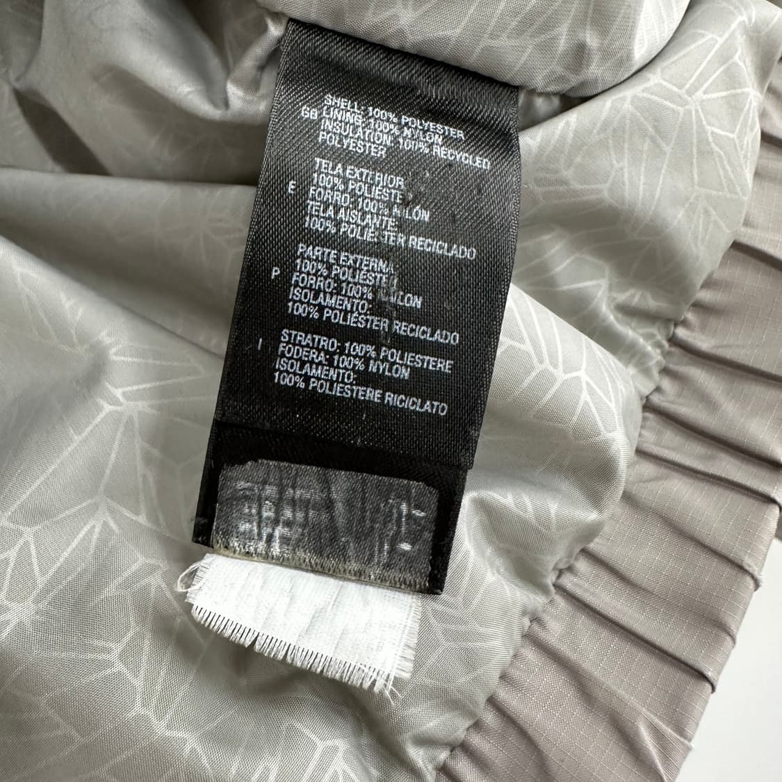 95 노스페이스 남자 누빔 경량패딩 상품이미지5