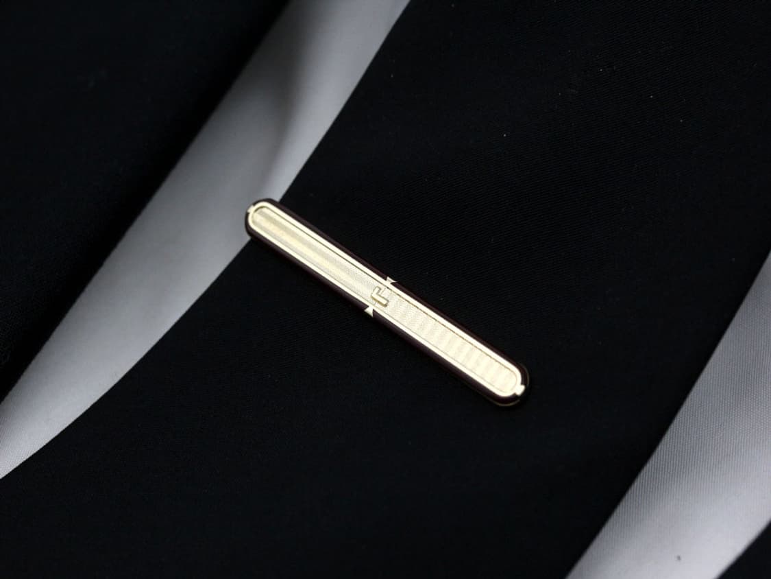 란셀 A+등급 5cm 남자 명품 넥타이핀 빈티지 상품이미지6