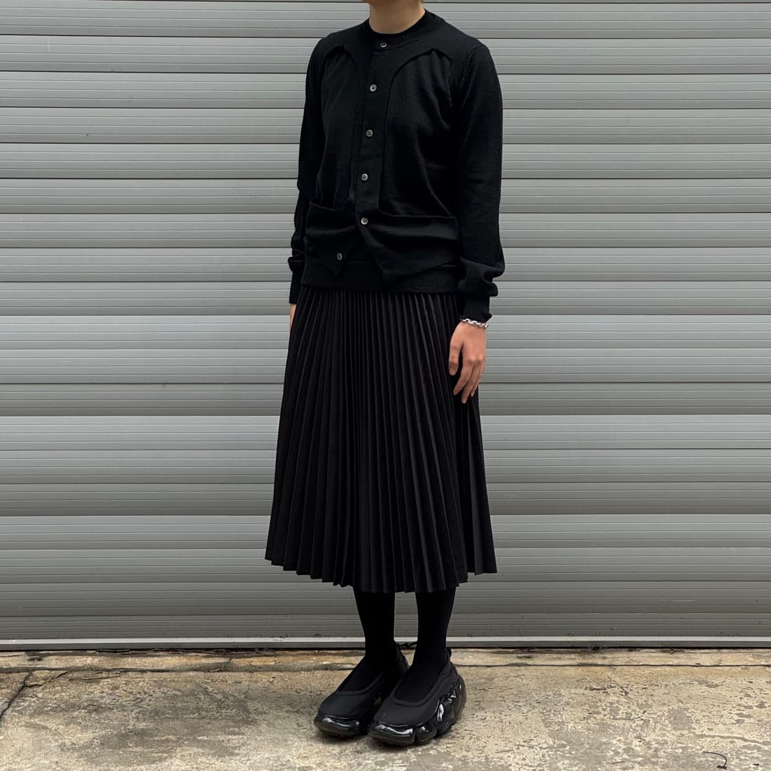 Pleated Black Skirt 상품이미지6