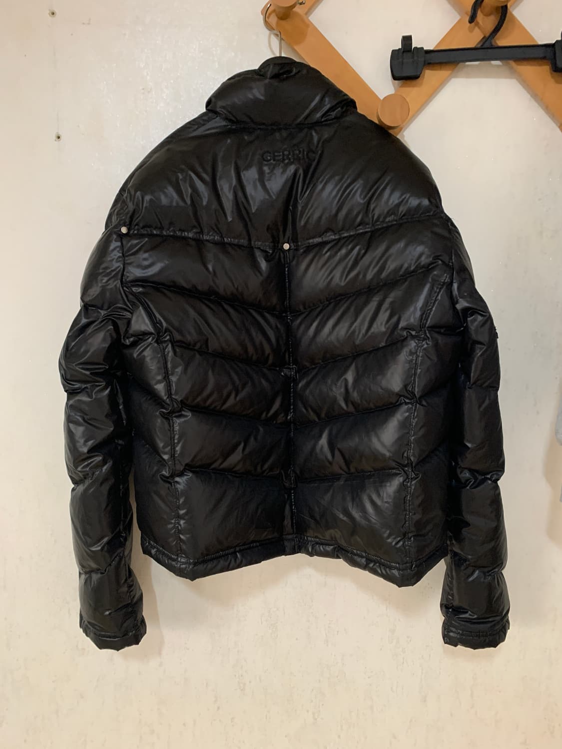 세릭 버클 패딩 블랙 상품이미지5