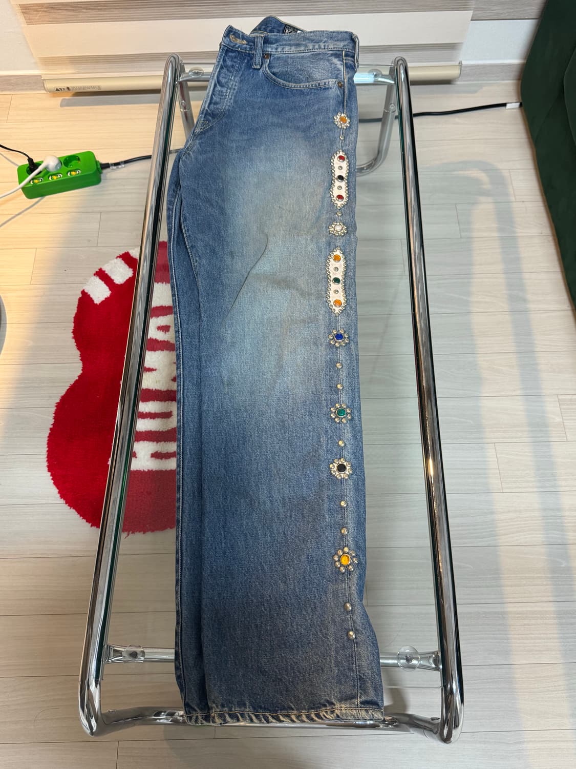 캐피탈 몽키 시스코 잼스톤 팬츠 연청 상품이미지2