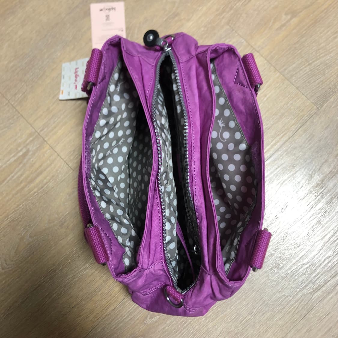 택달린 새상품 키플링 오렐리 가방 숄더백 오키드 마젠타 푸시아핑크 퍼플 상품이미지2