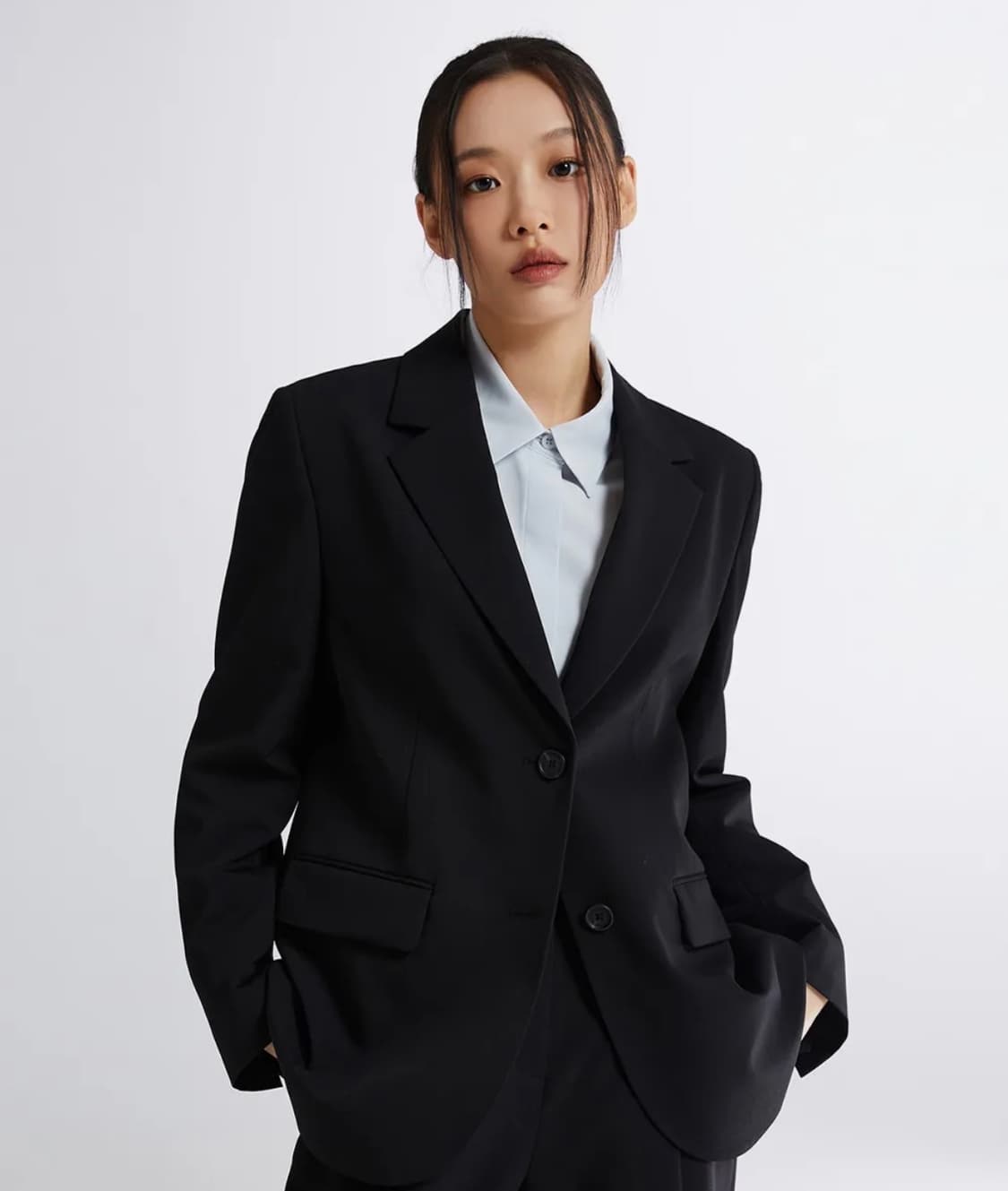 [에센셜] 오버핏 자켓_SPJKE23W01 상품이미지1