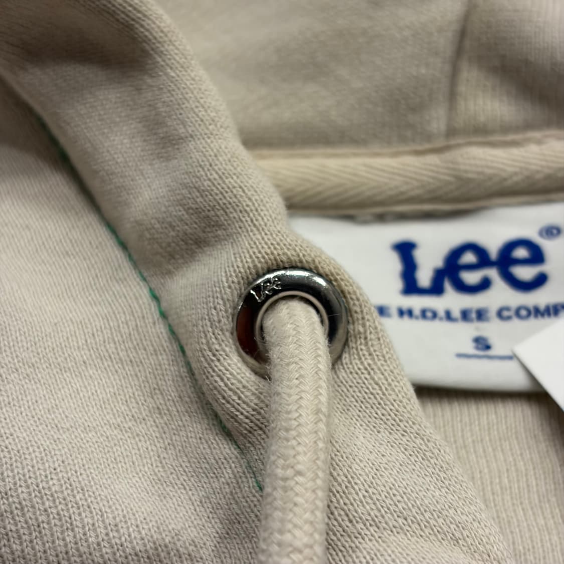 [S] Lee 리 헤링본 후드티 아이보리 B993 상품이미지6