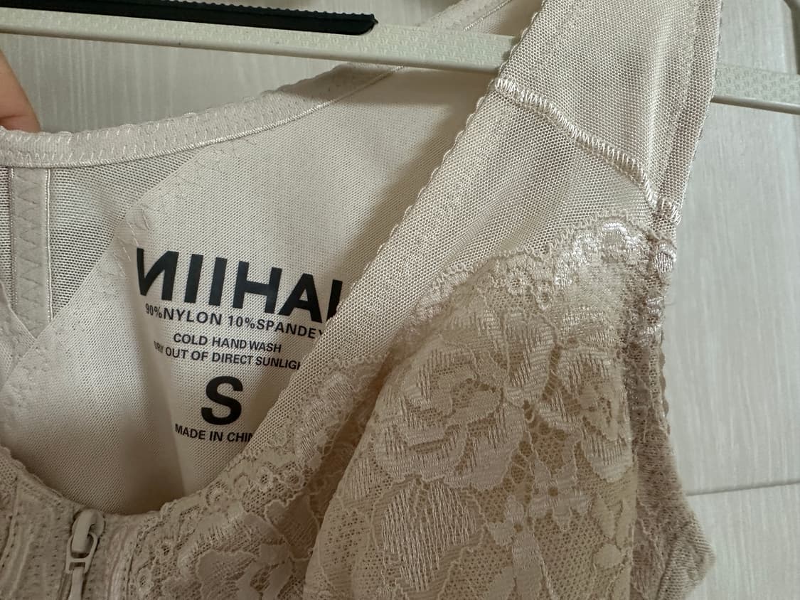 Niihai LINGERIE DRESS IN BARE s 상품이미지4