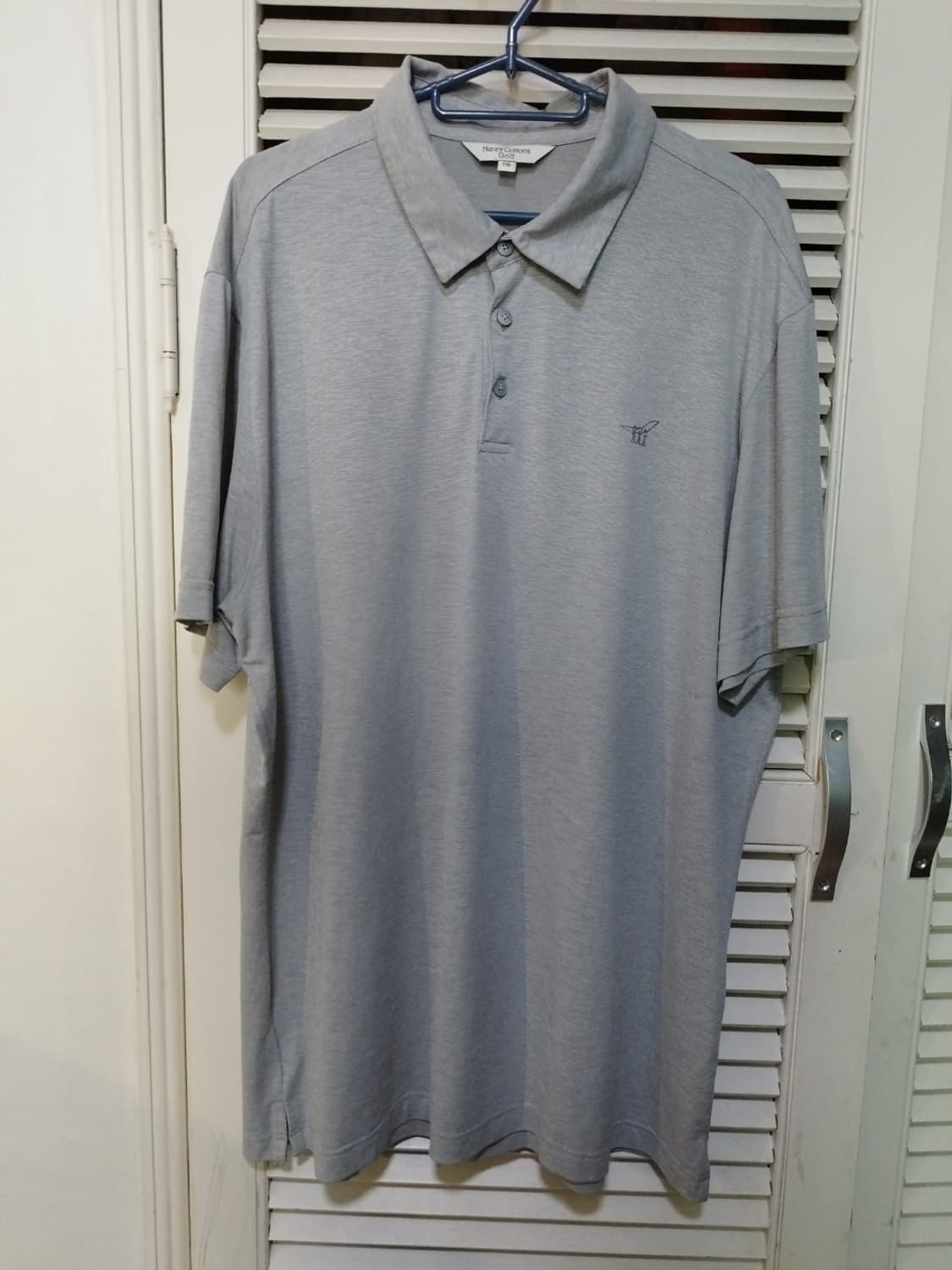 2XL 헨리코튼 기능성 반팔티셔츠 카라넥 상품이미지1