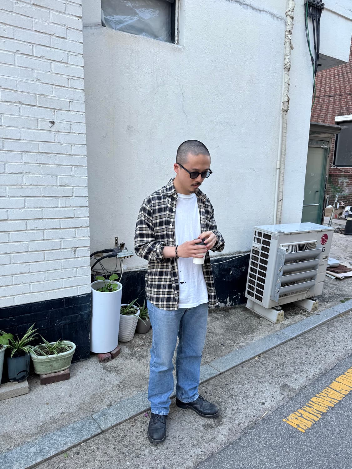 빈티지 블랙 포인트 팔찌 상품이미지4