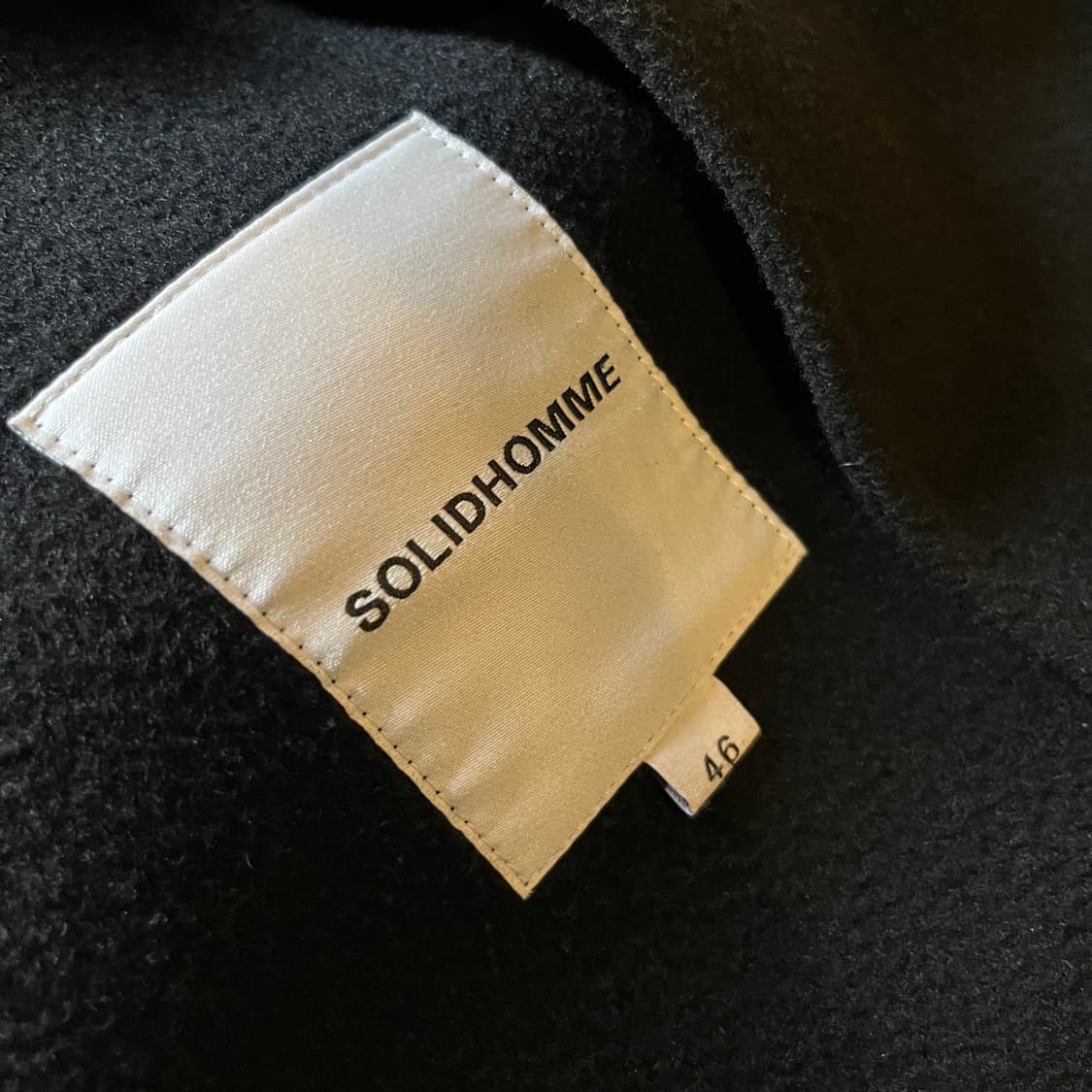 솔리드옴므 캐시미어혼방 울 코트 상품이미지7