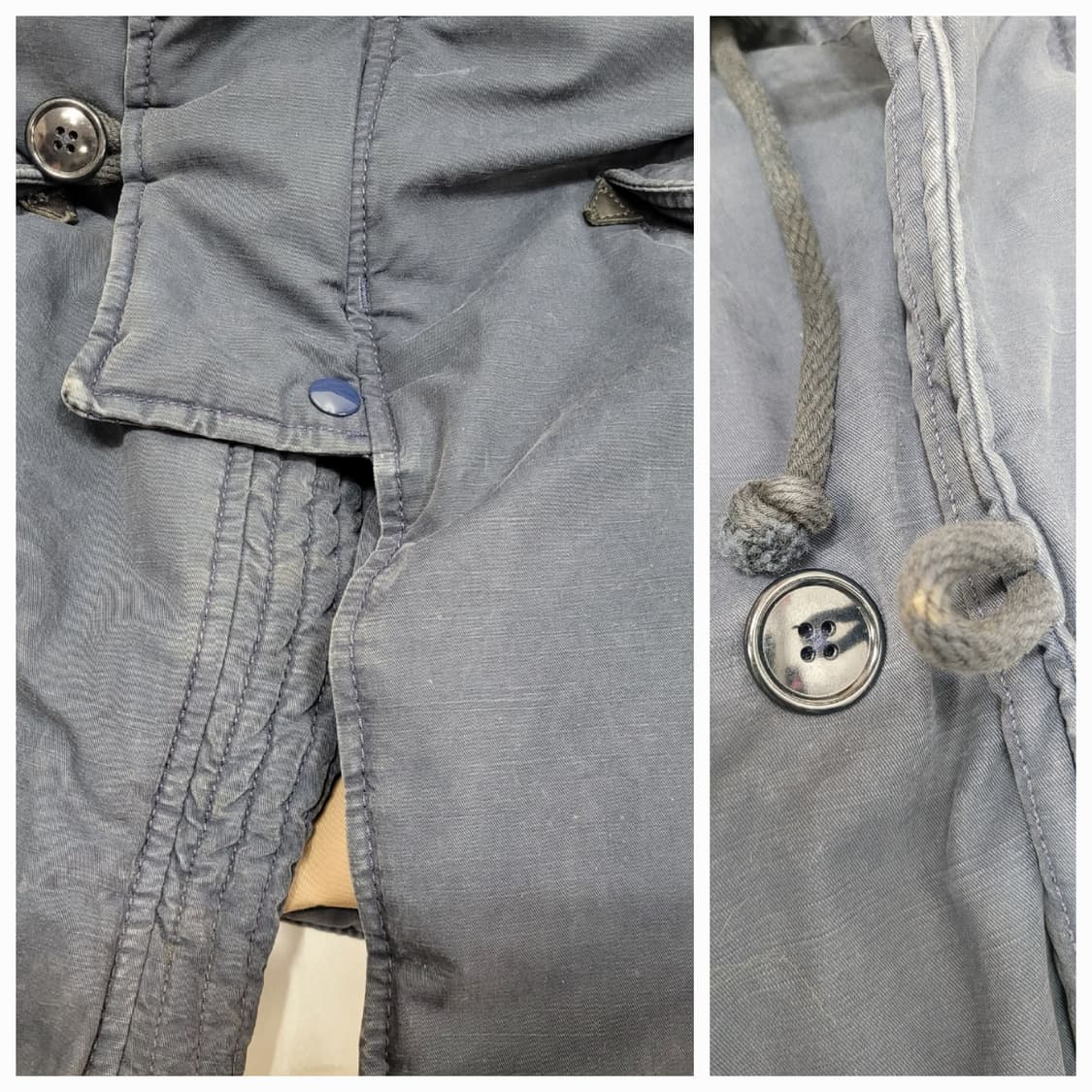 POLO 폴로 진스 성조기 워싱 데님 다운 파카 N-3B / 남 M
 상품이미지6