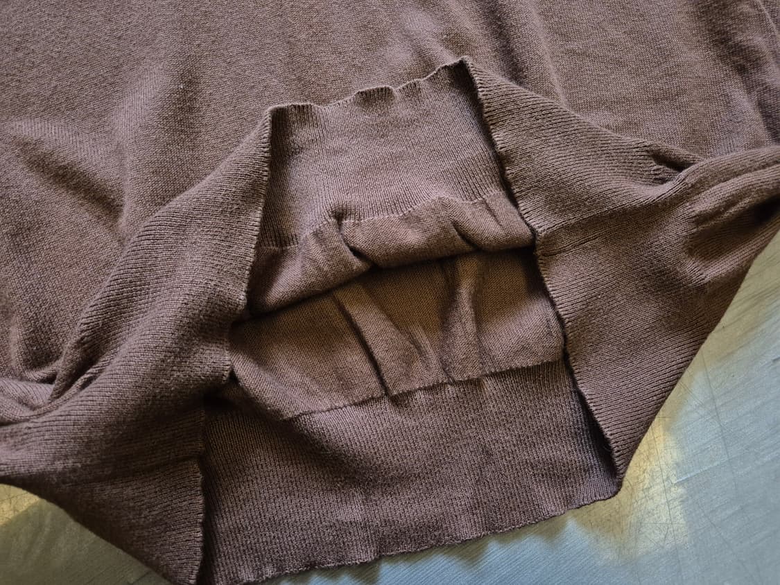 90s 엠포리오 아르마니 하프 니트 상품이미지4