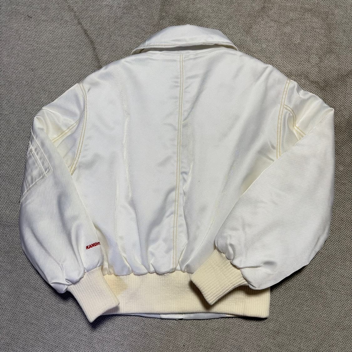 탑텐 x 강혁 화이트 봄버 자켓 상품이미지6