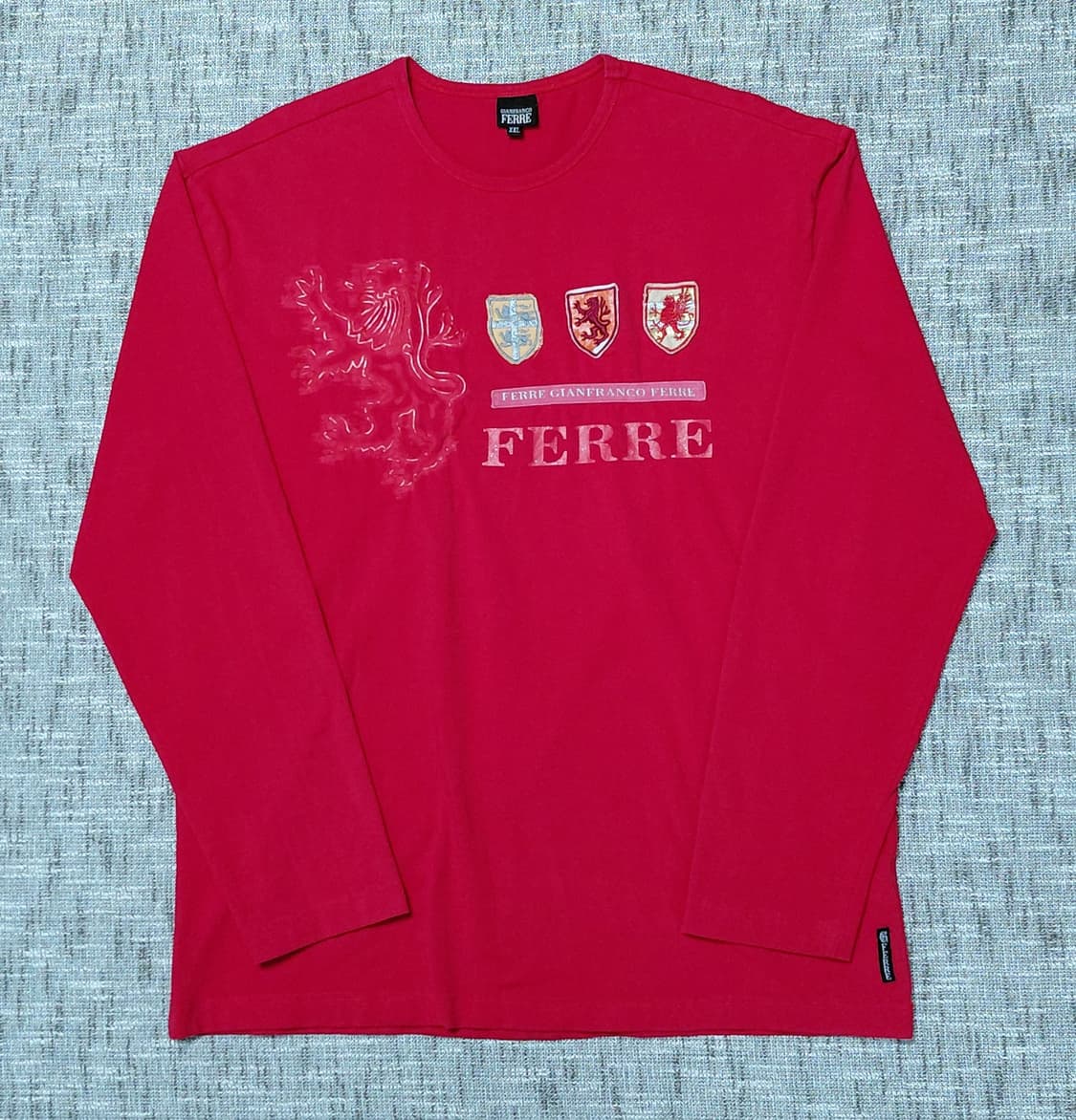 [XXL] 지안프랑코 페레(FERRE) 빈티지 헤리티지 엠블럼 롱 슬리브 상품이미지2