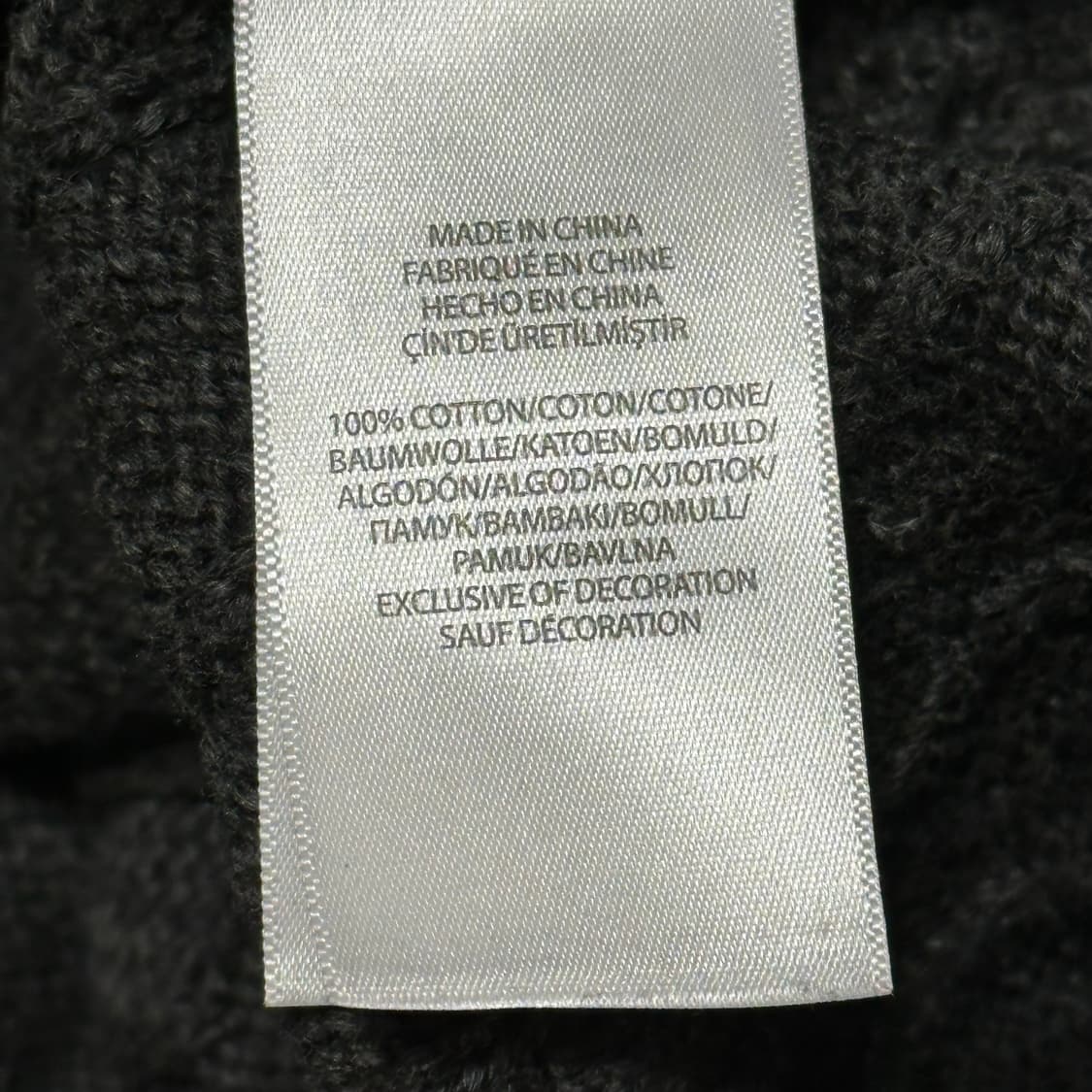 S 폴로랄프로렌 챠콜 케이블 니트  상품이미지5