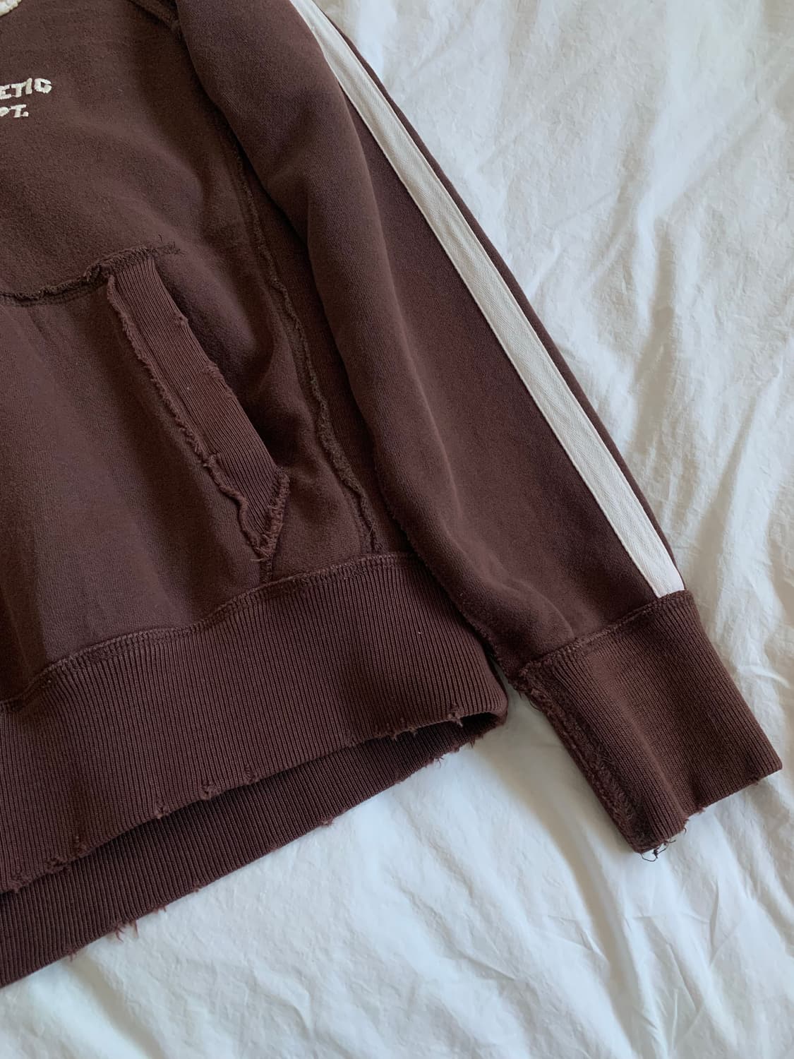 Abercrombie & Fitch 브라운 반집업 후디 상품이미지2