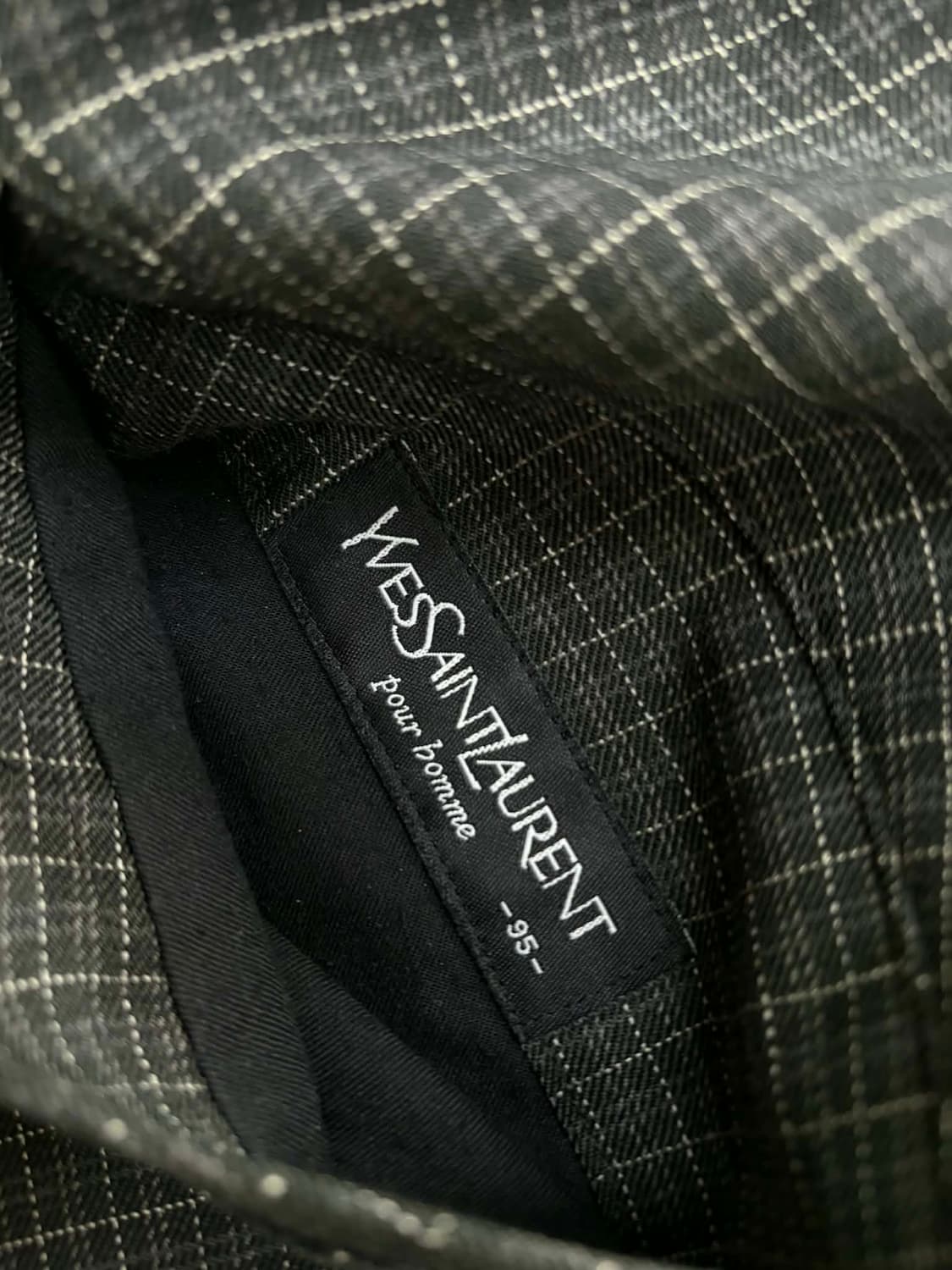 [95] 입생로랑 옴므 양면 울 블루종 자켓 상품이미지5