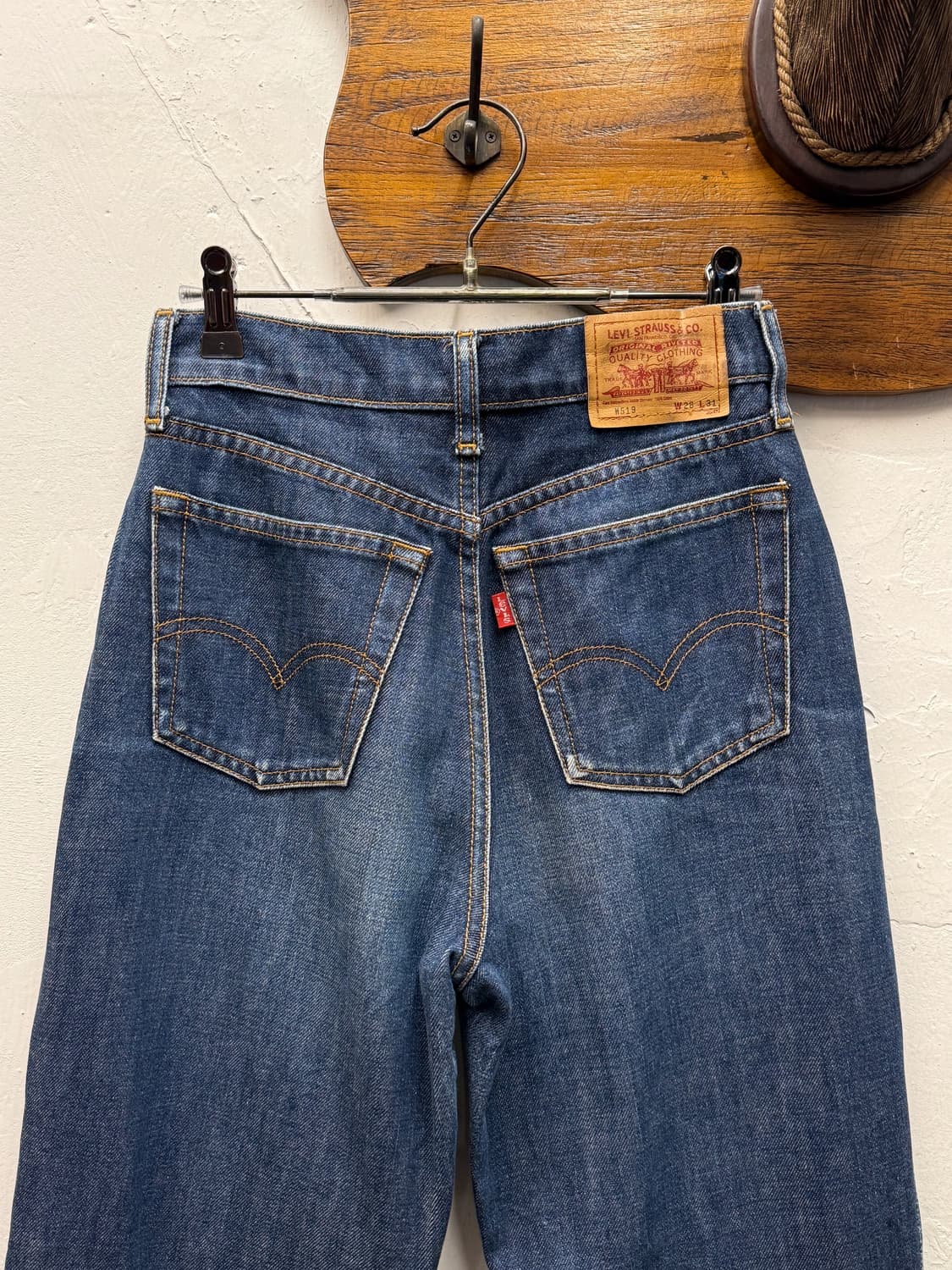 90s Levi's W519 Slim Straight Denim  상품이미지2