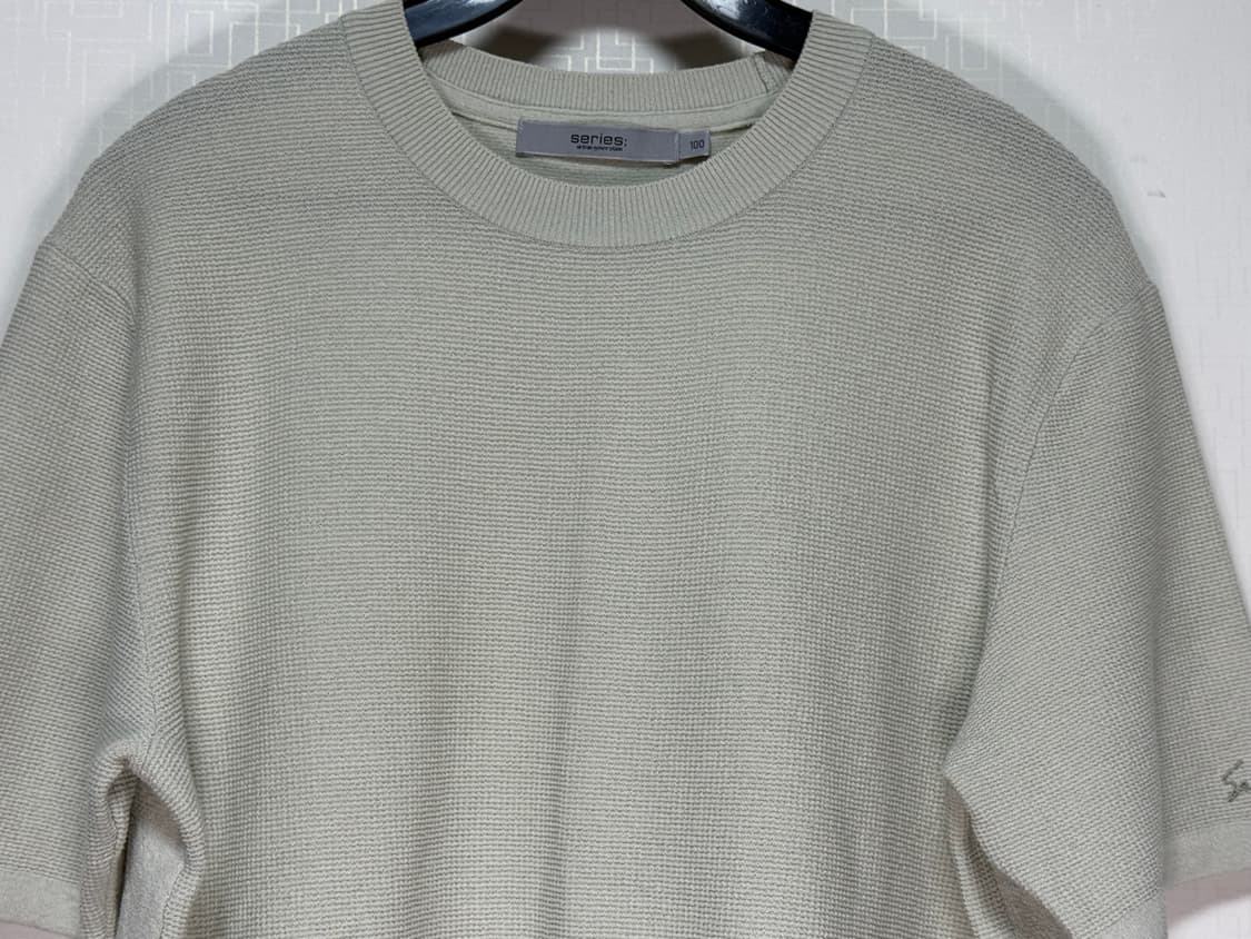 코오롱 시리즈 남성 니트 반팔 상품이미지3