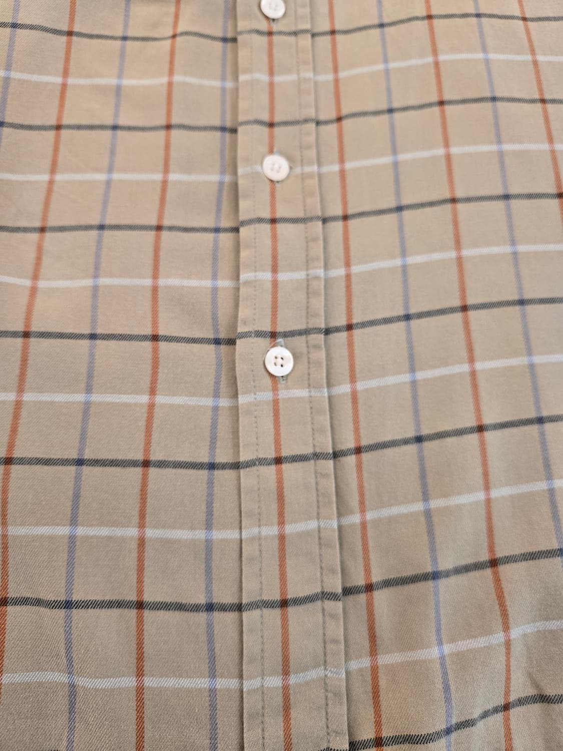 버버리 체크 긴팔 셔츠 남방 XL 상품이미지8