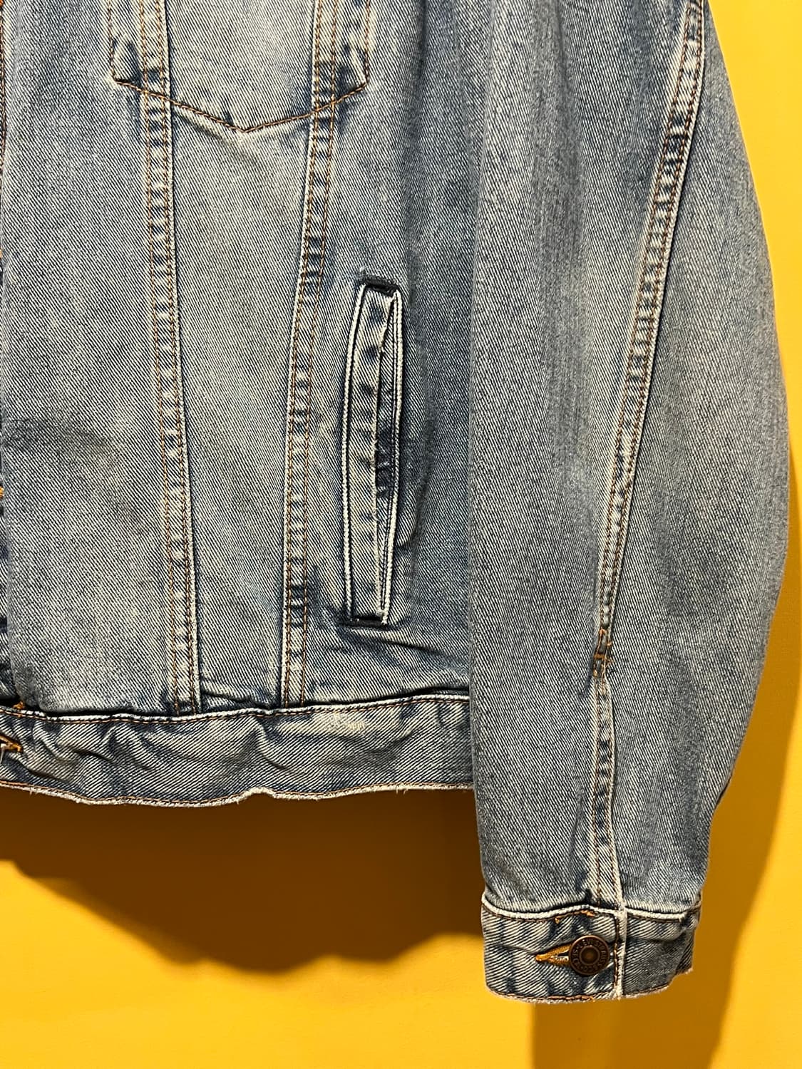 90s [L] 리바이스 타입3 트러커 데님 청자켓 KOREA MADE 상품이미지5