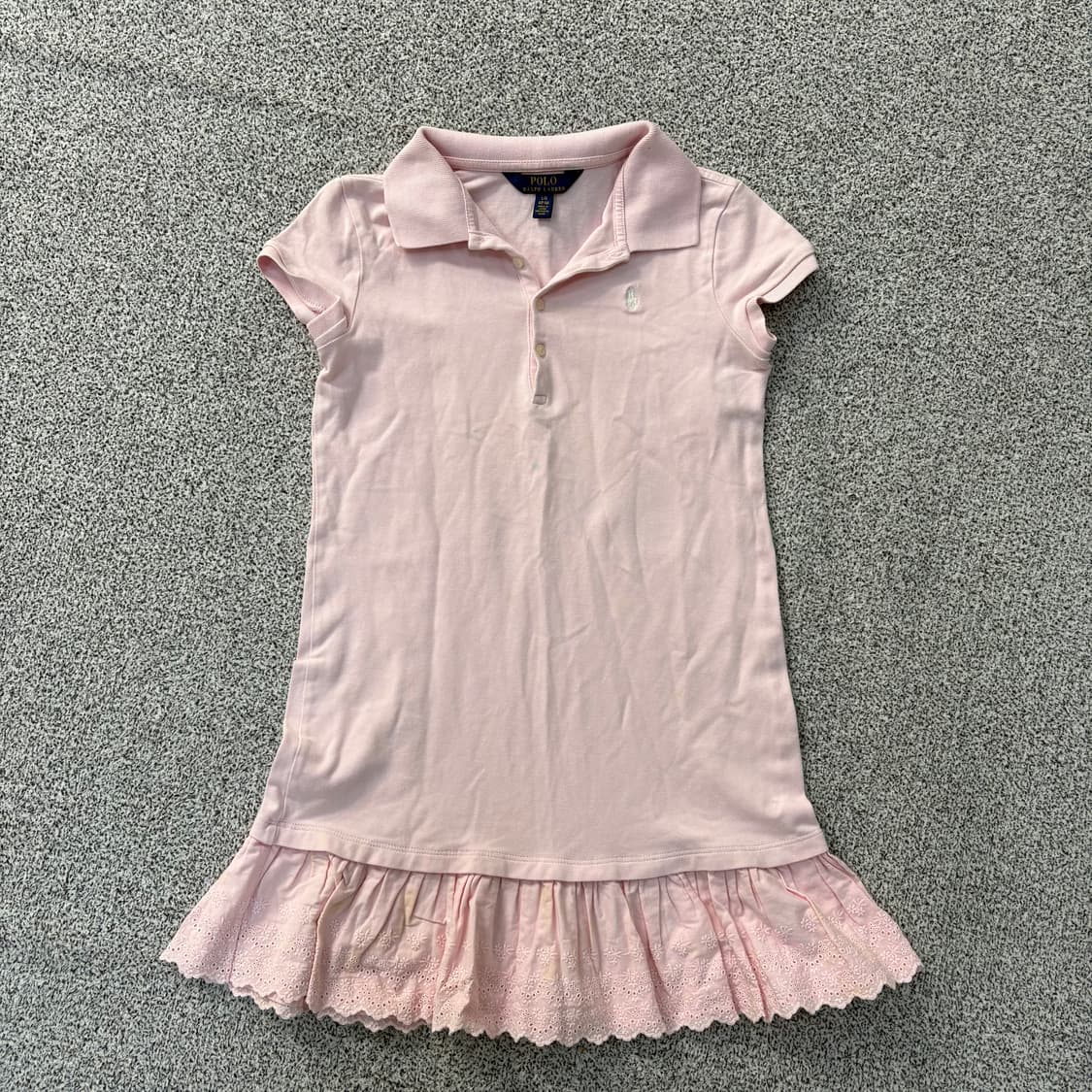 L/G 폴로 랄프로렌 여아 반팔 원피스 0309J 상품이미지1