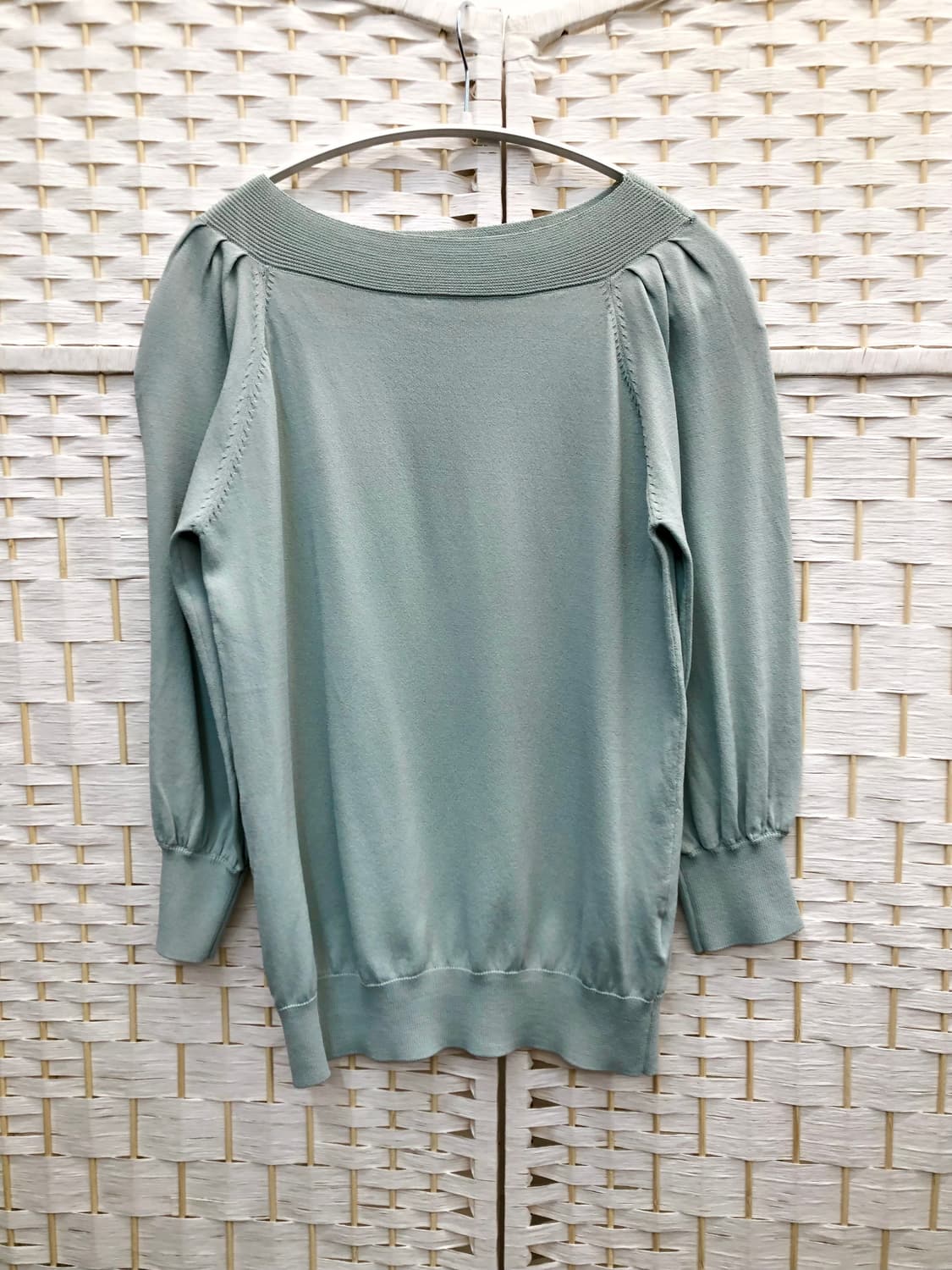 민트 유넥 니트 상품이미지2