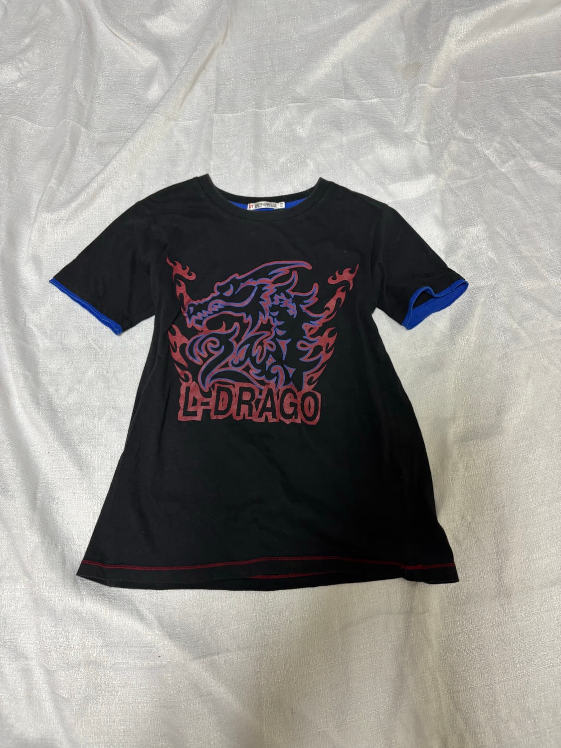 “Unknown” Y2K Dragon Print Tee 상품이미지1