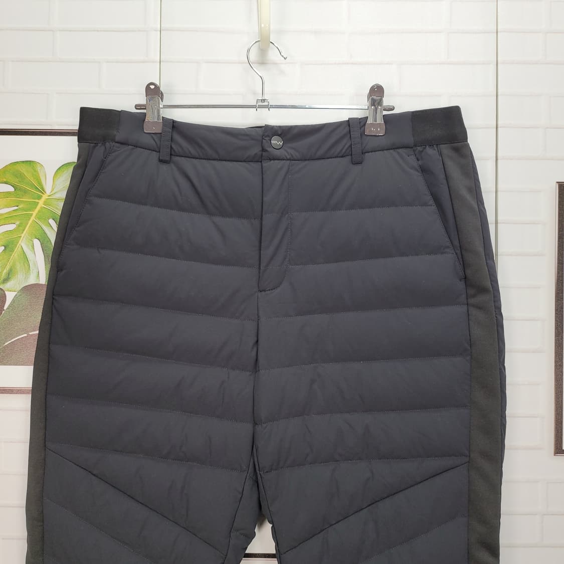 와이드앵글 다운 패딩 조거 팬츠 바지 36사이즈 새상품급 상품이미지2