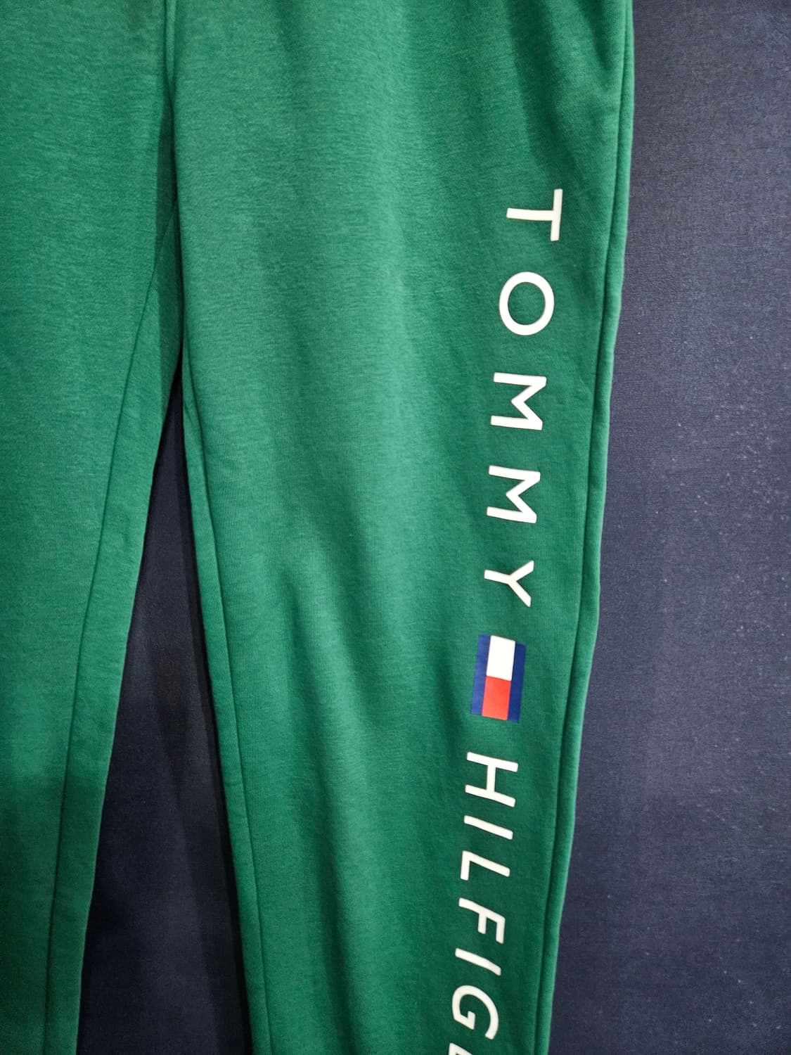 타미힐피커 그린컬러 남성 허리 32~34 기모 조거팬츠  상품이미지5