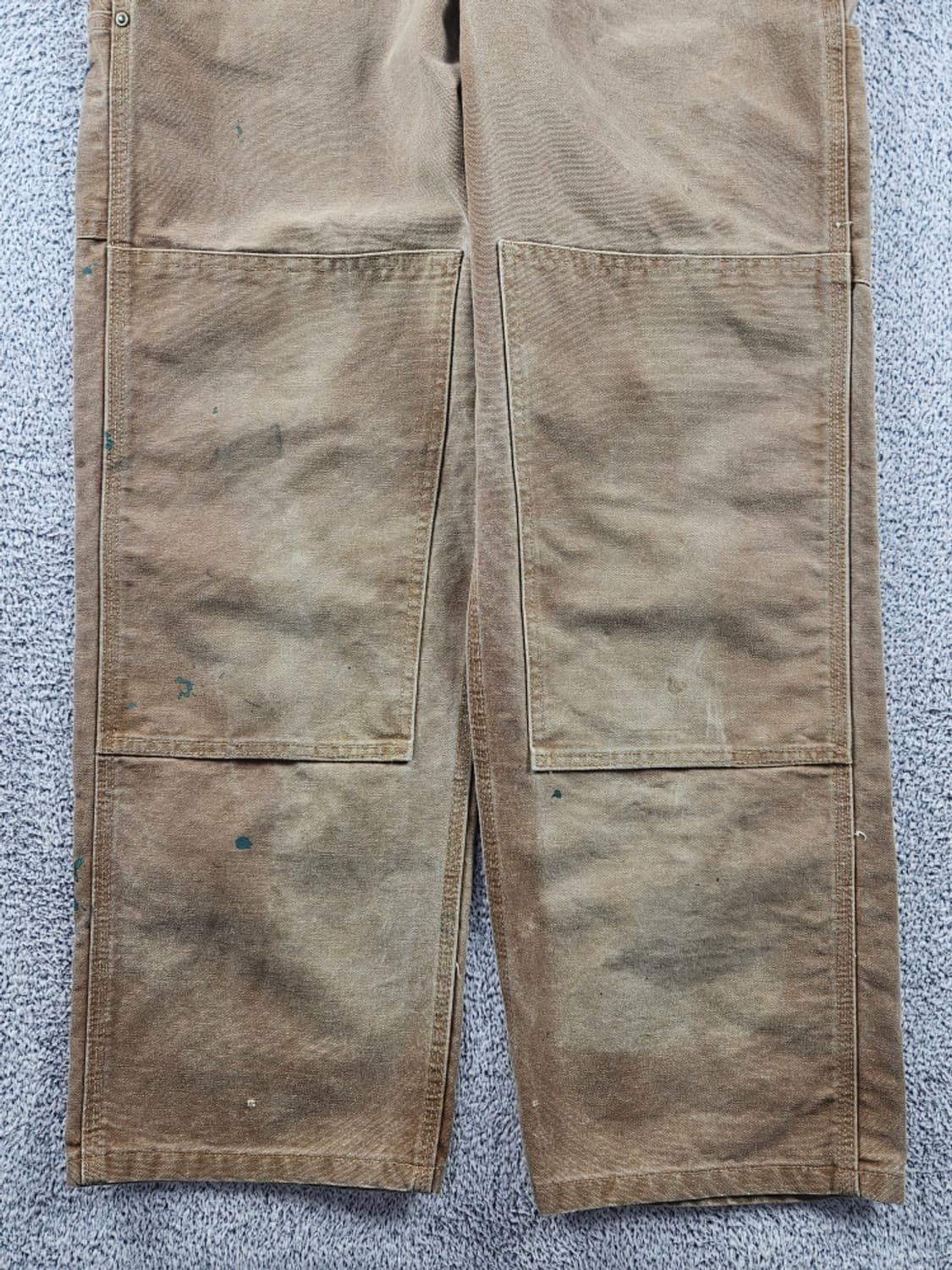 칼하트 R06 덕 캔버스 더블니 오버롤 슈트 (30X30) / 10924 상품이미지4