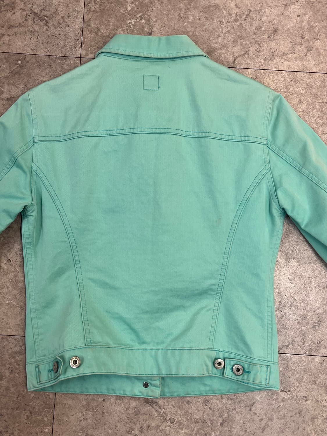 갭 코튼 자켓 민트 M #csz2554 상품이미지8