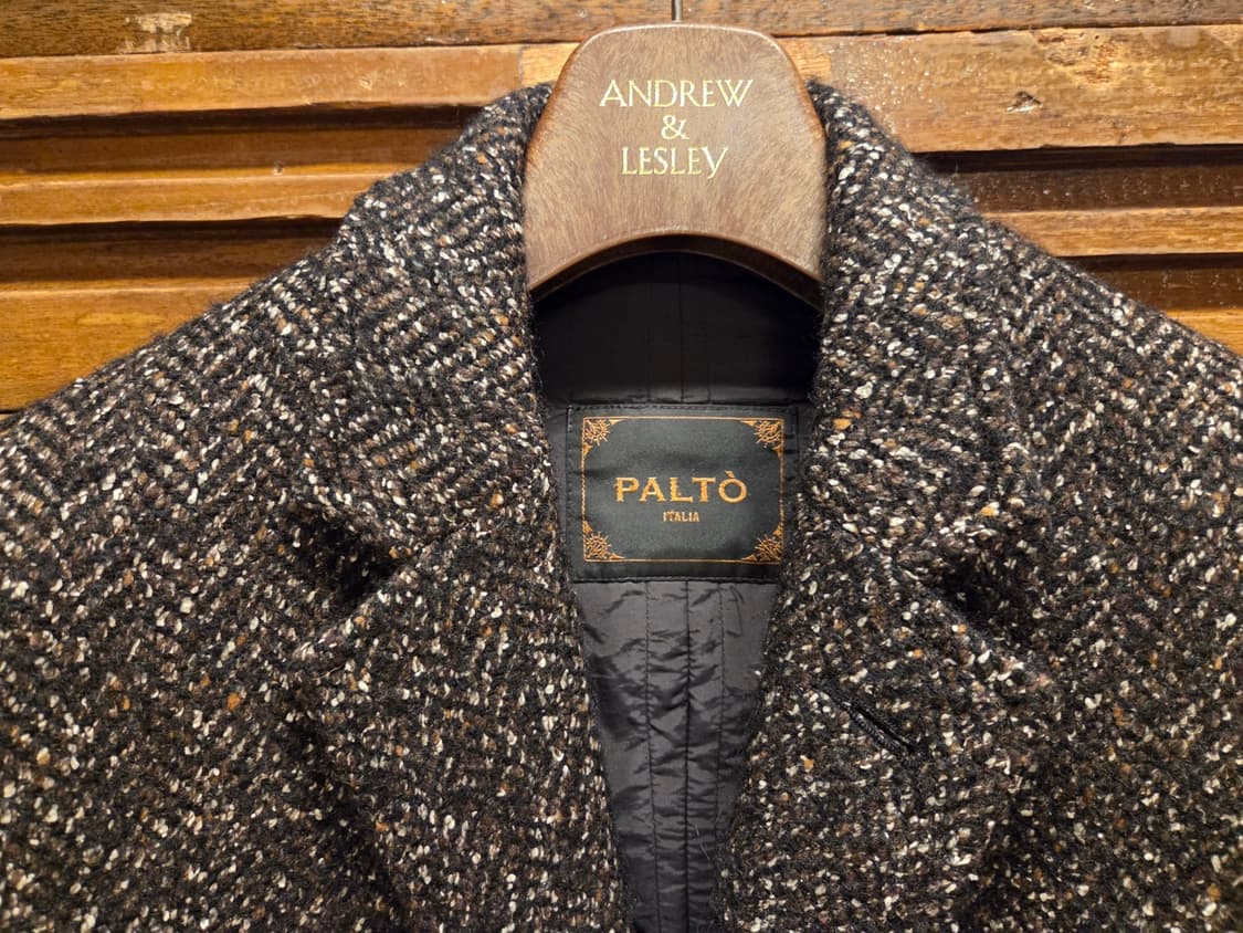 이탈리아 브랜드 팔토 트위드코트 상품이미지7