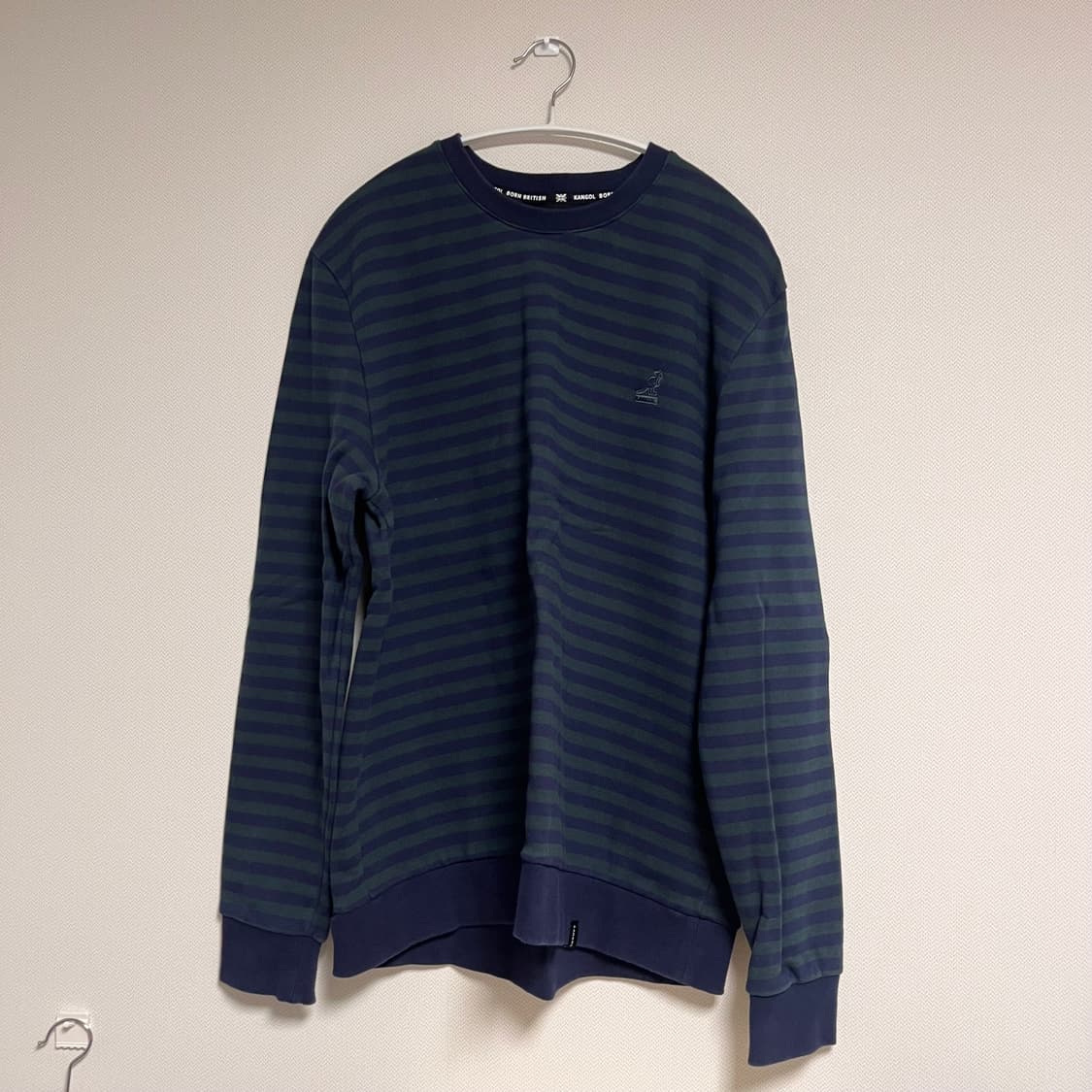 캉골 스트라이프 맨투맨 xl 상품이미지2