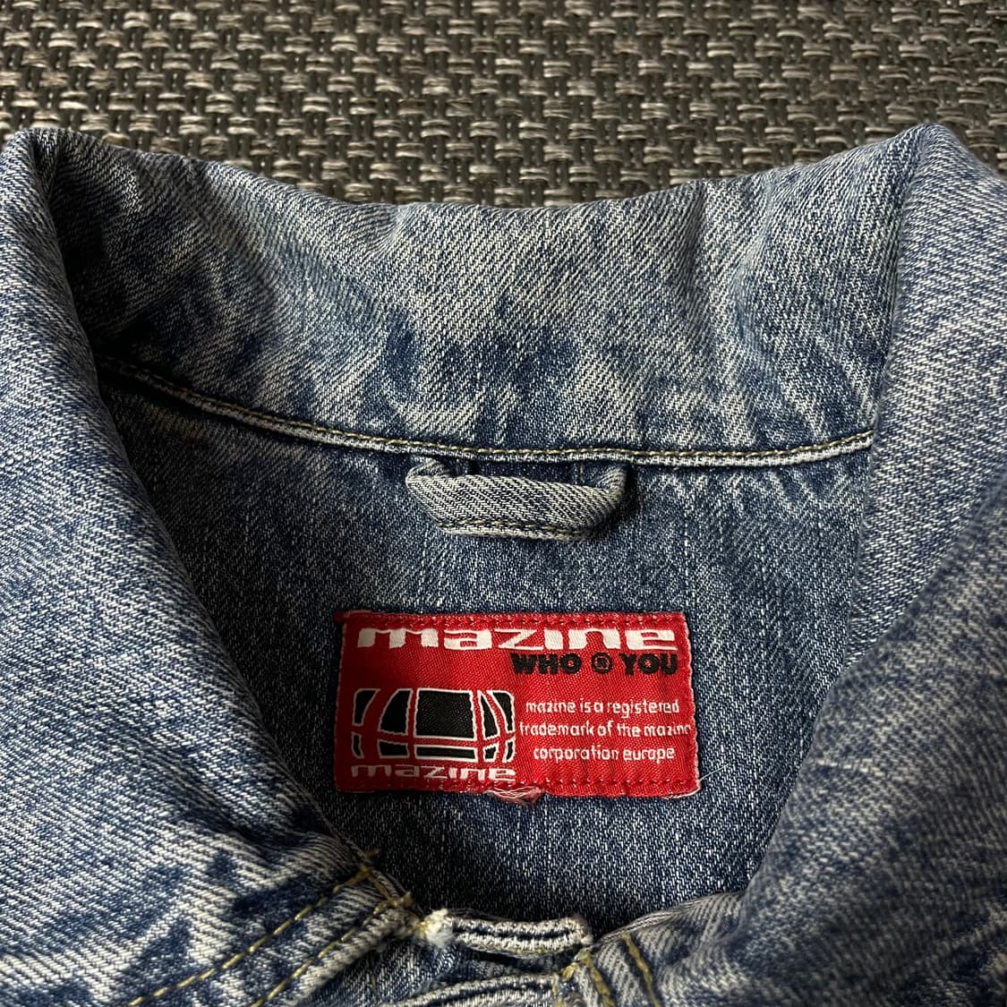 MAZINE 연청 투포켓 데님 자켓 상품이미지4