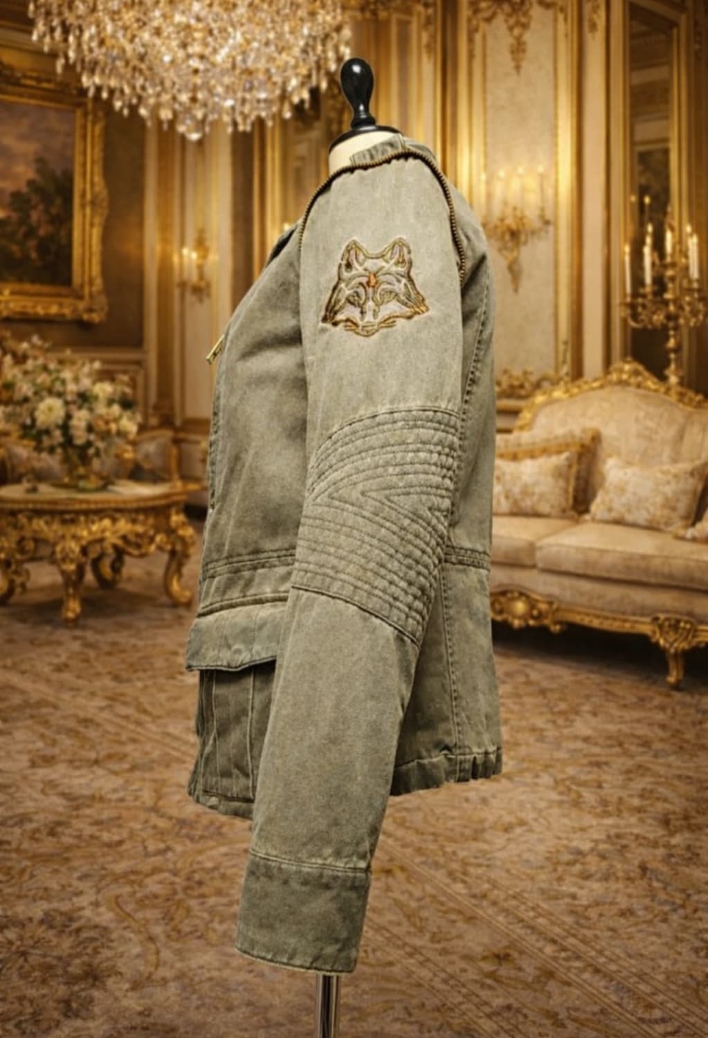 쟈딕앤볼테르 울프 야상 / 국내 매장 구매 / S (55) 상품이미지3