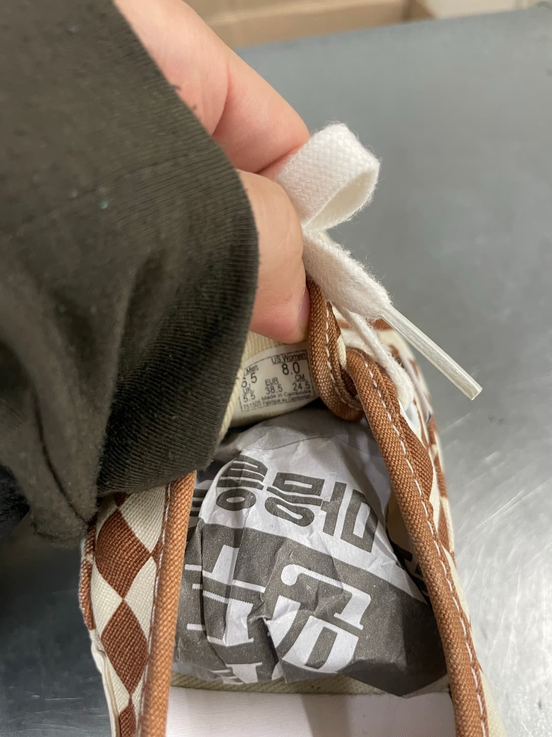 반스 어센틱 44 DX 애너하임 팩토리 체커보드 245 상품이미지8